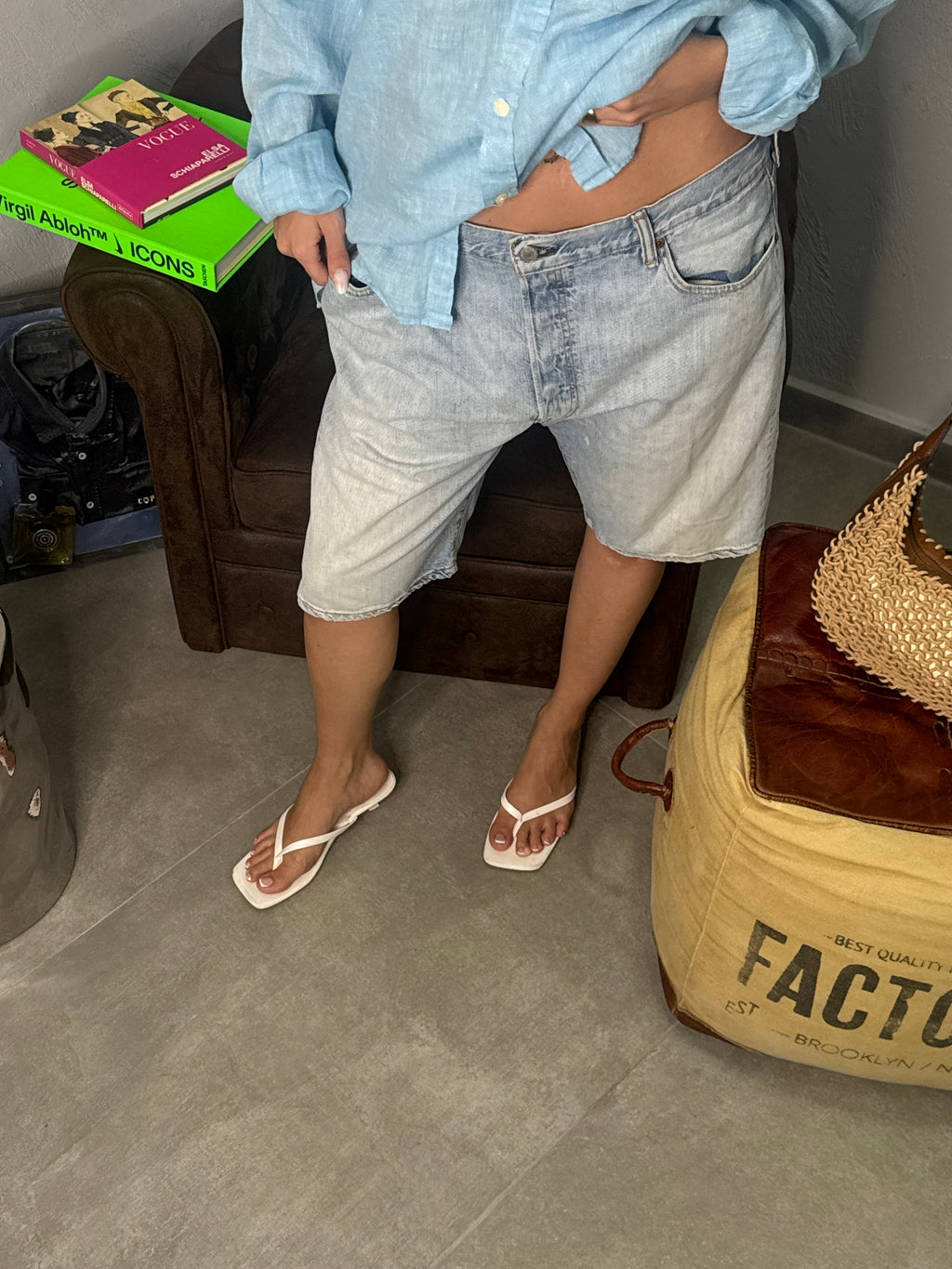 Bermuda in jeans