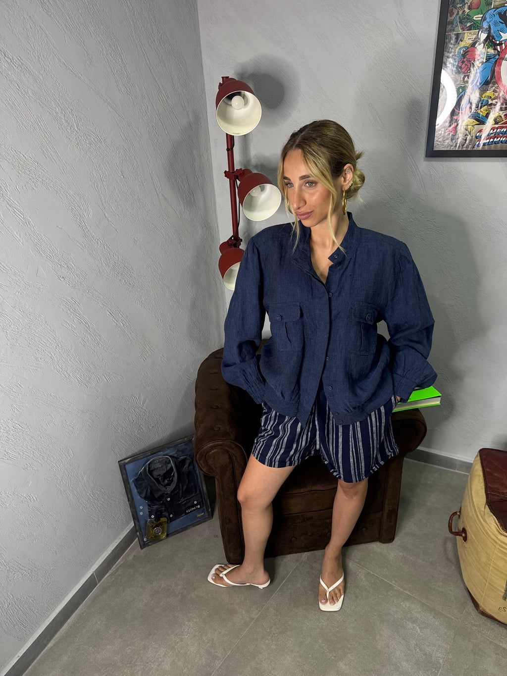 Giacca in lino