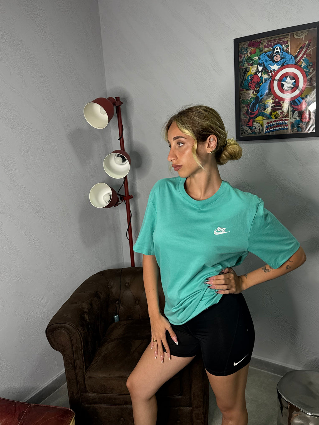 Ciclista Nike pro