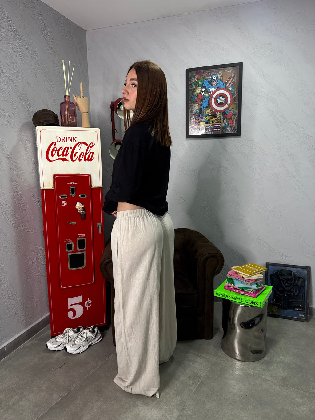 Pantalone in lino