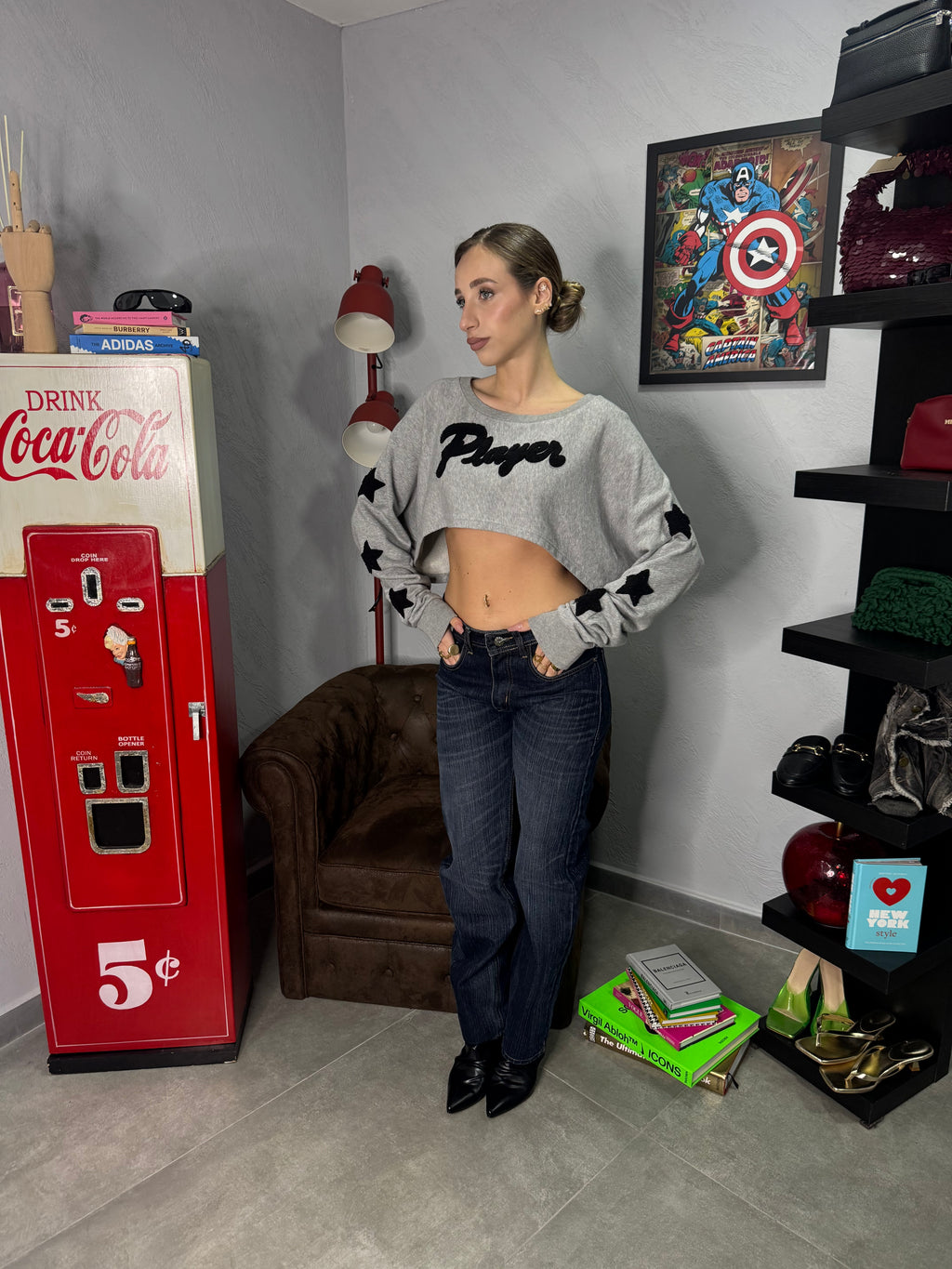 Felpa Adidas star