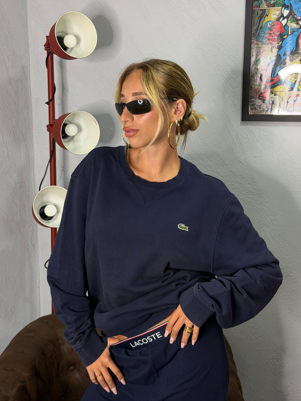 Felpa Lacoste