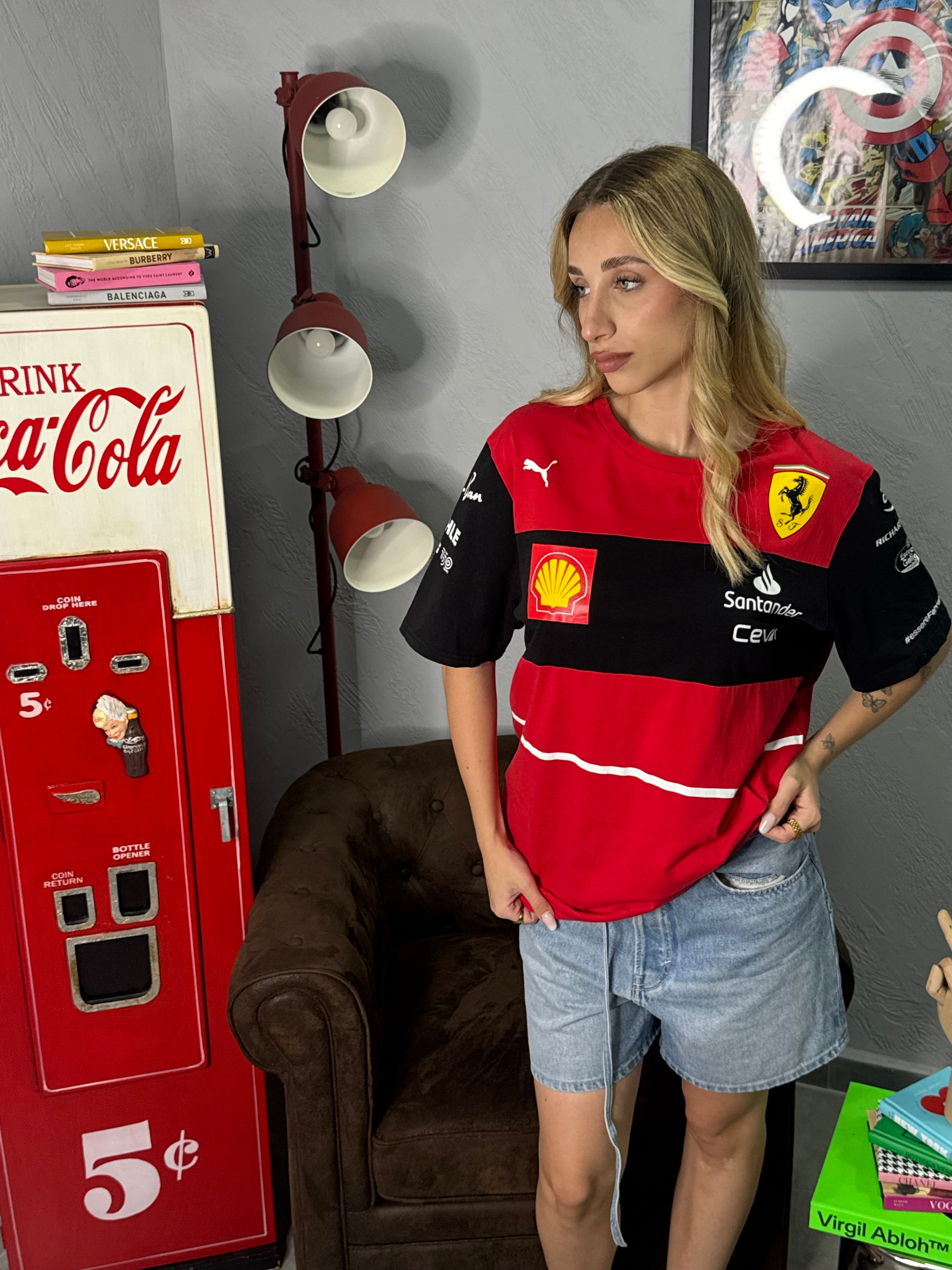 T-shirt puma X ferrari