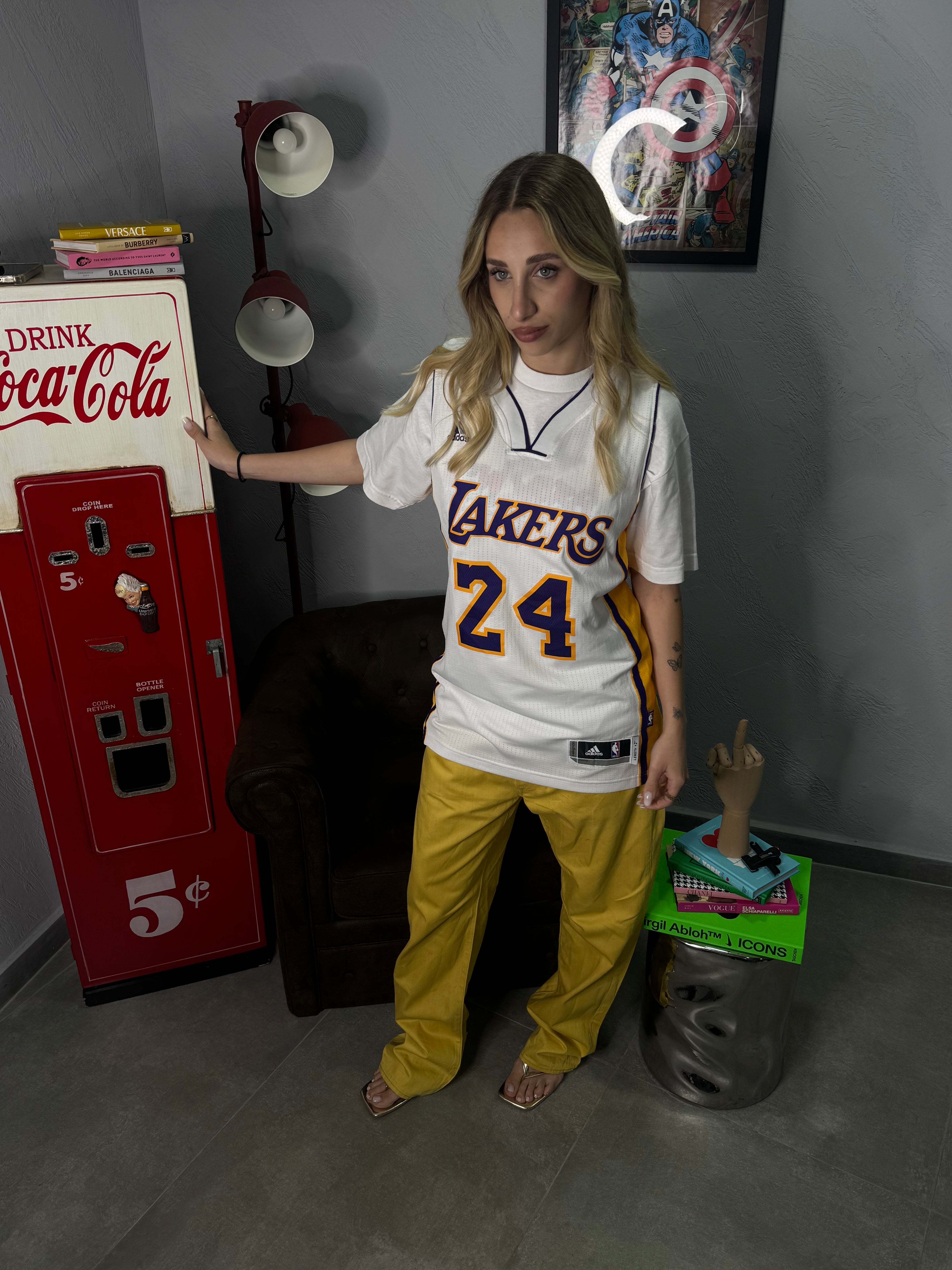 Canotta Adidas Lakers