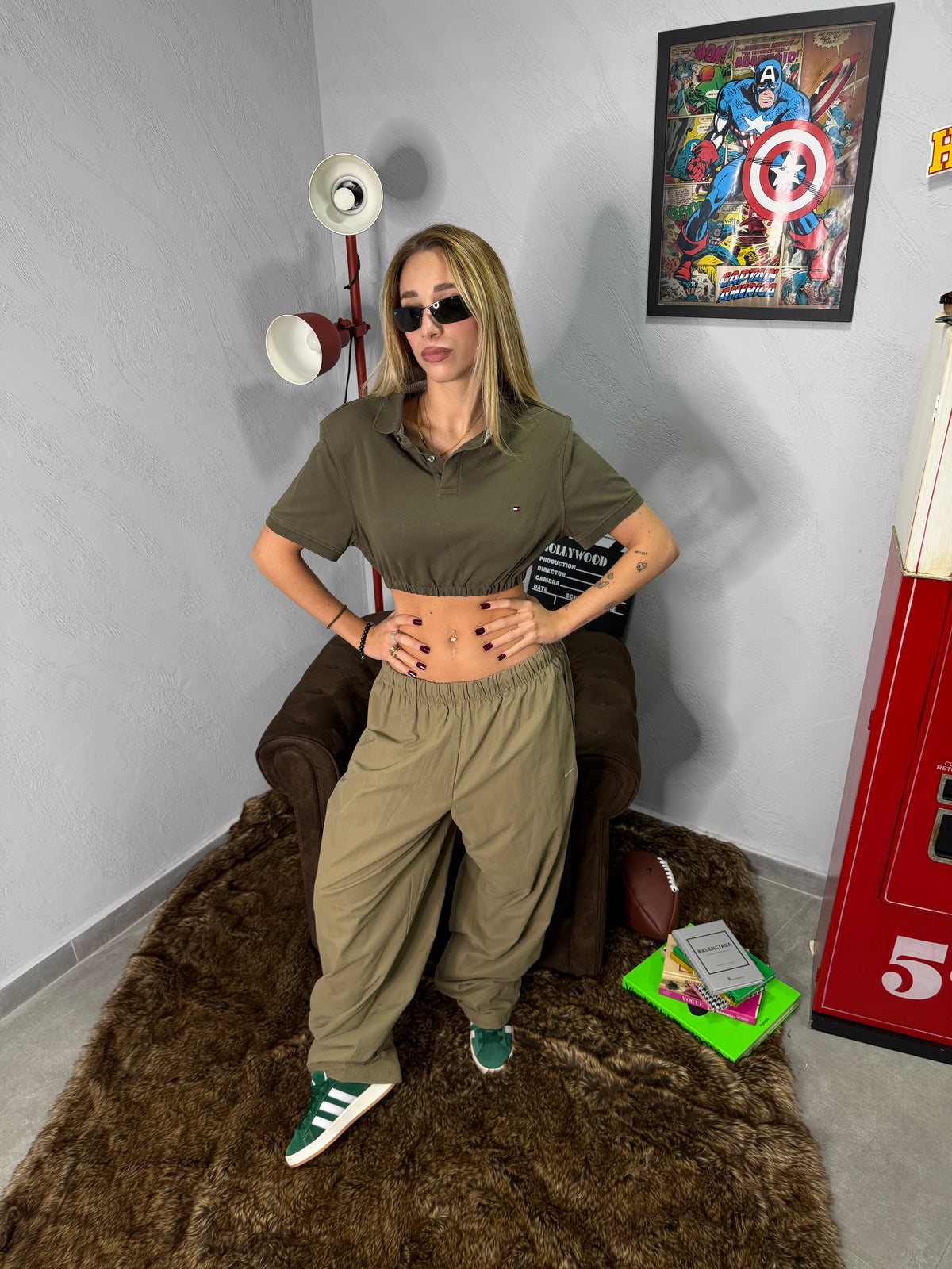 Polo Tommy cropped Custom