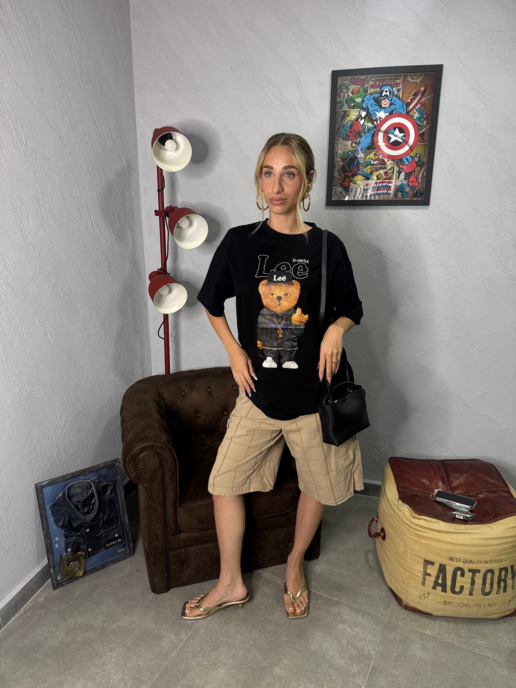T-shirt Lee