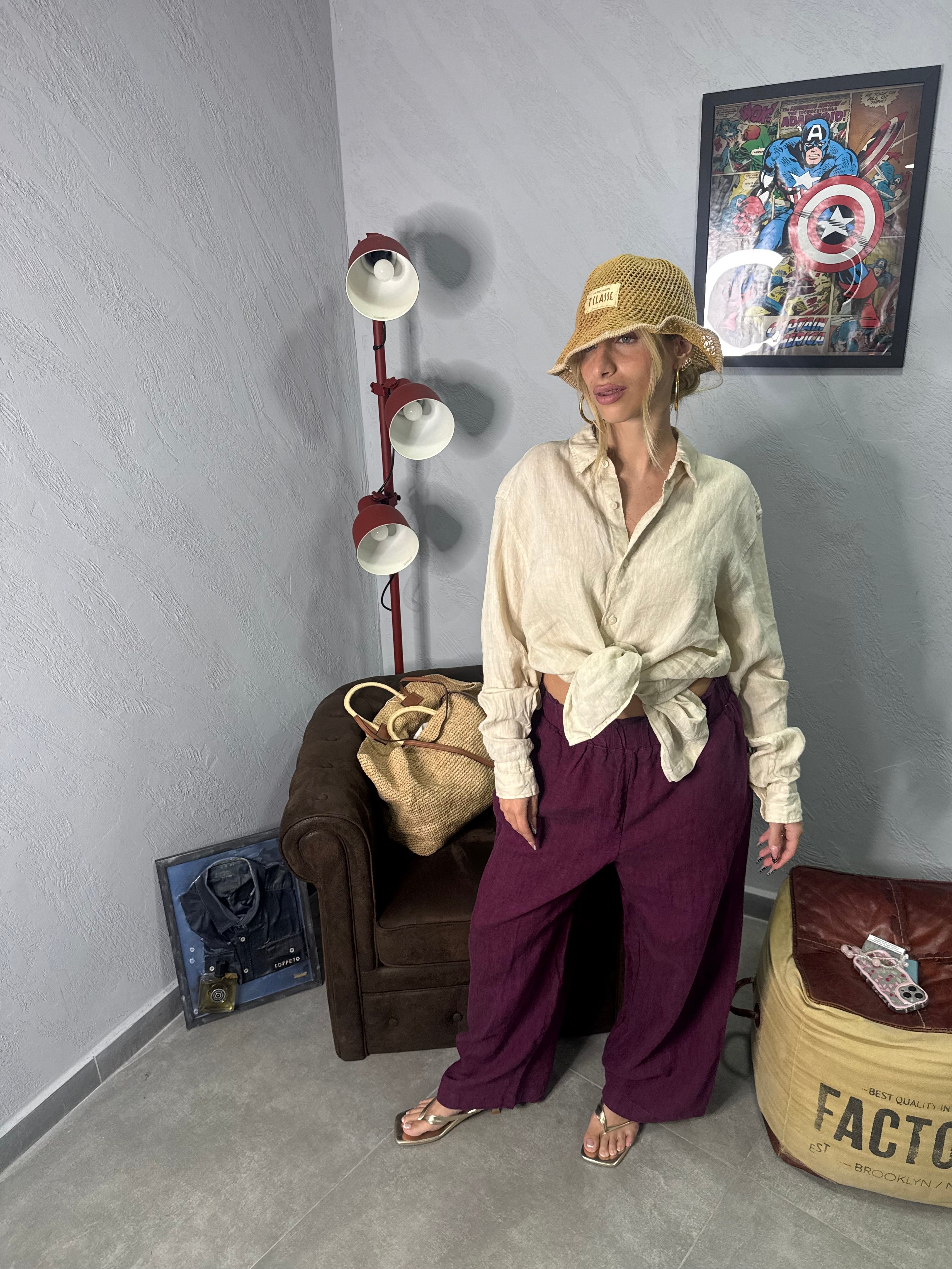 Camicia in lino