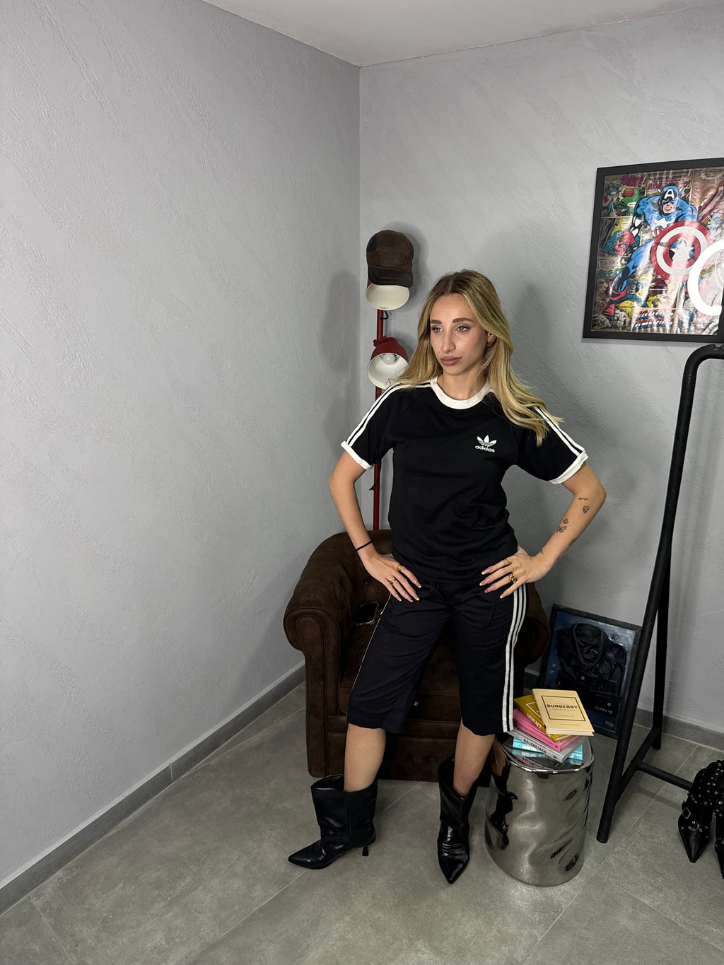 Pantalone Capri Adidas.