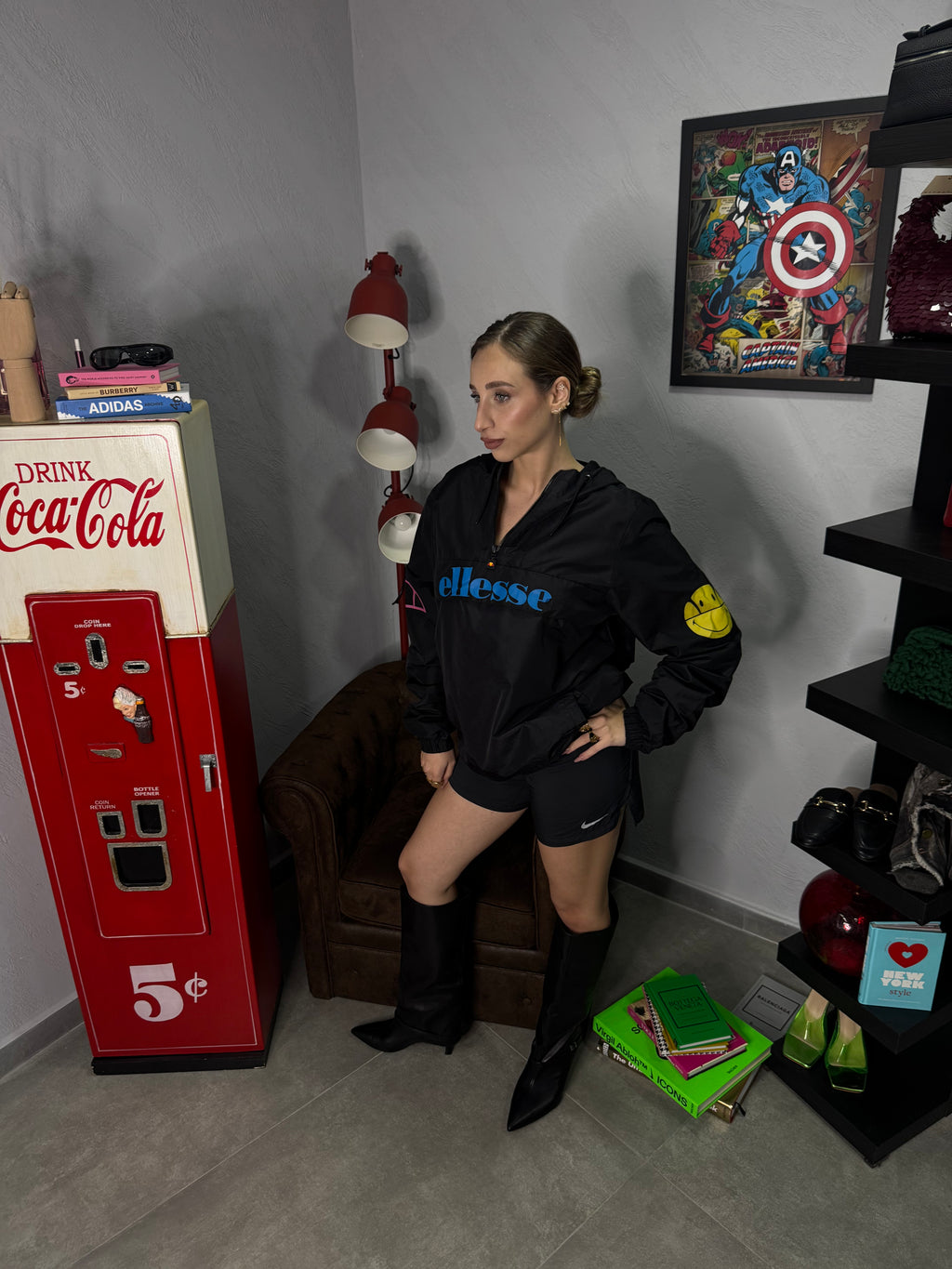 Giacca Ellesse X smiley