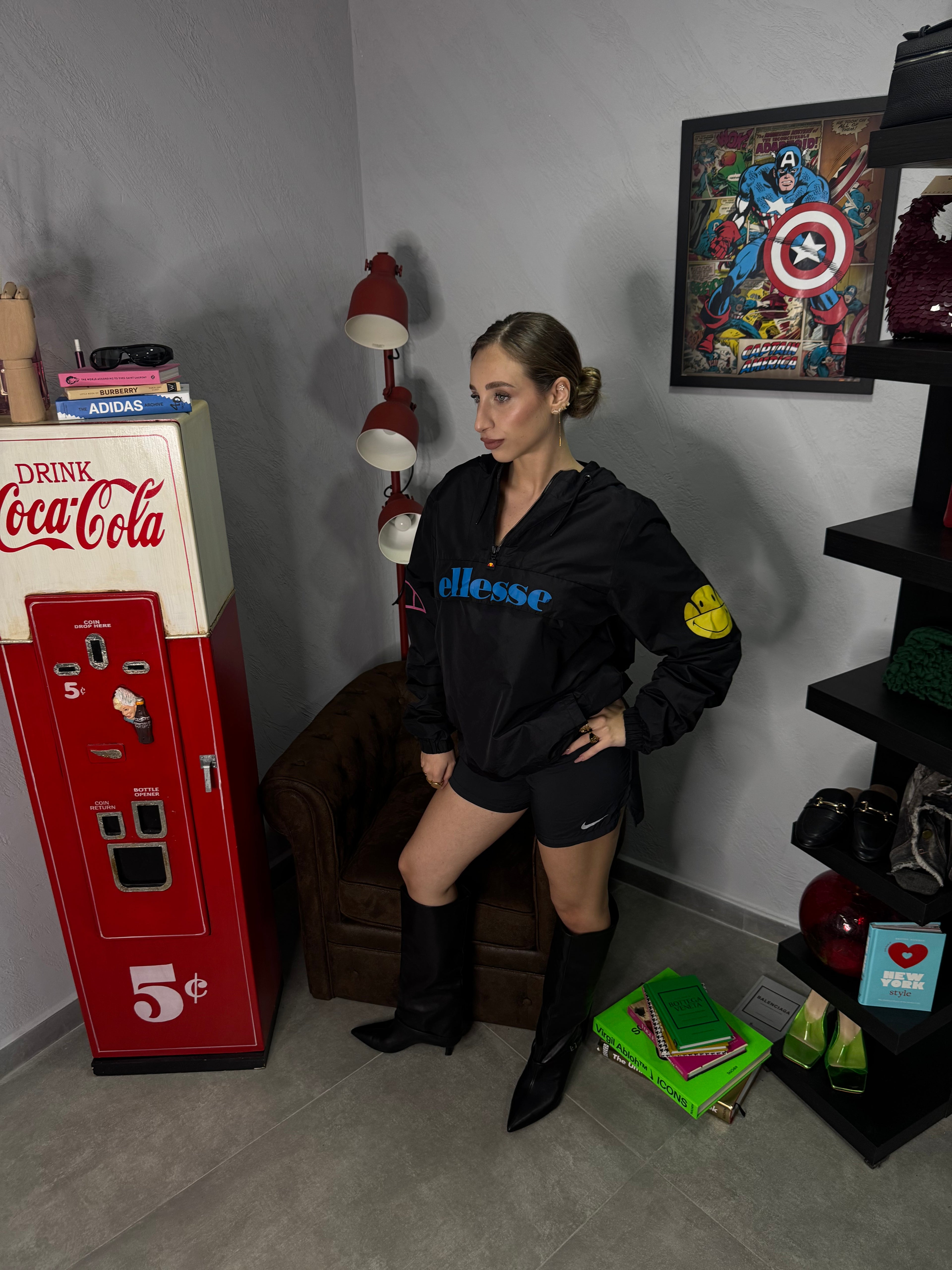 Giacca Ellesse X smiley