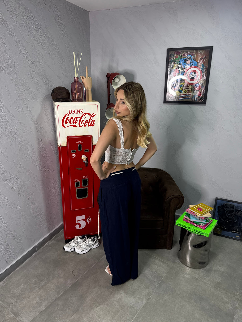 Pantalone in lino