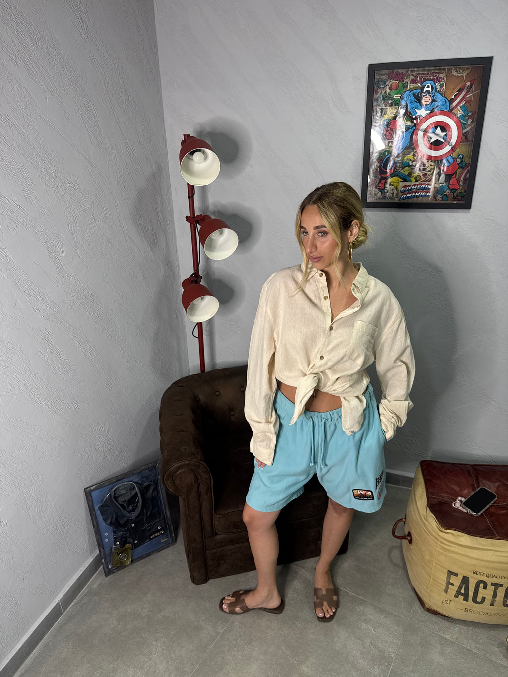 Camicia in lino