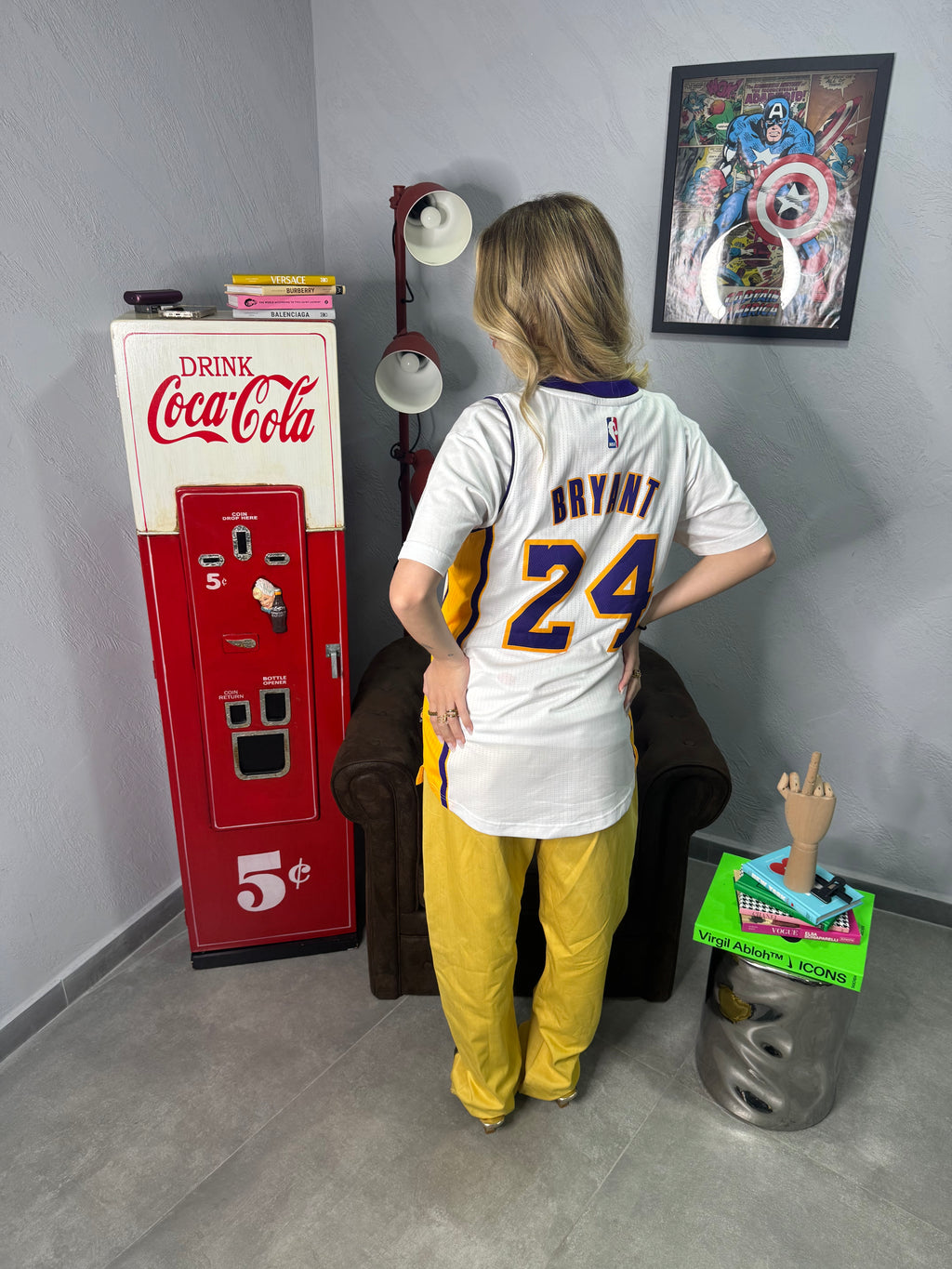 Canotta Adidas Lakers