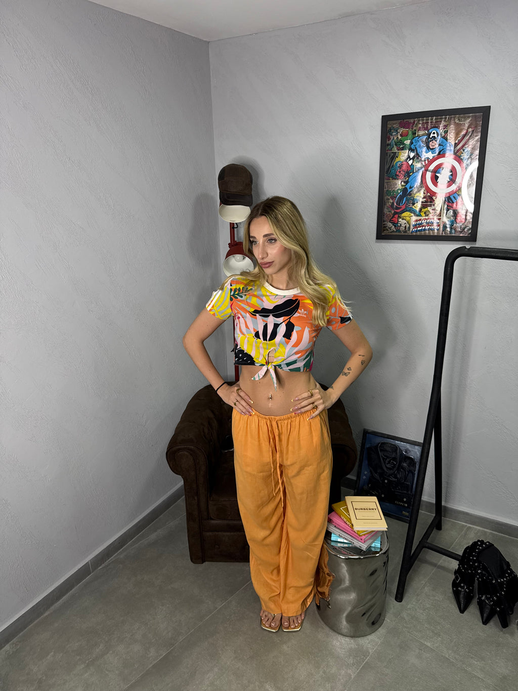 Pantalone in lino