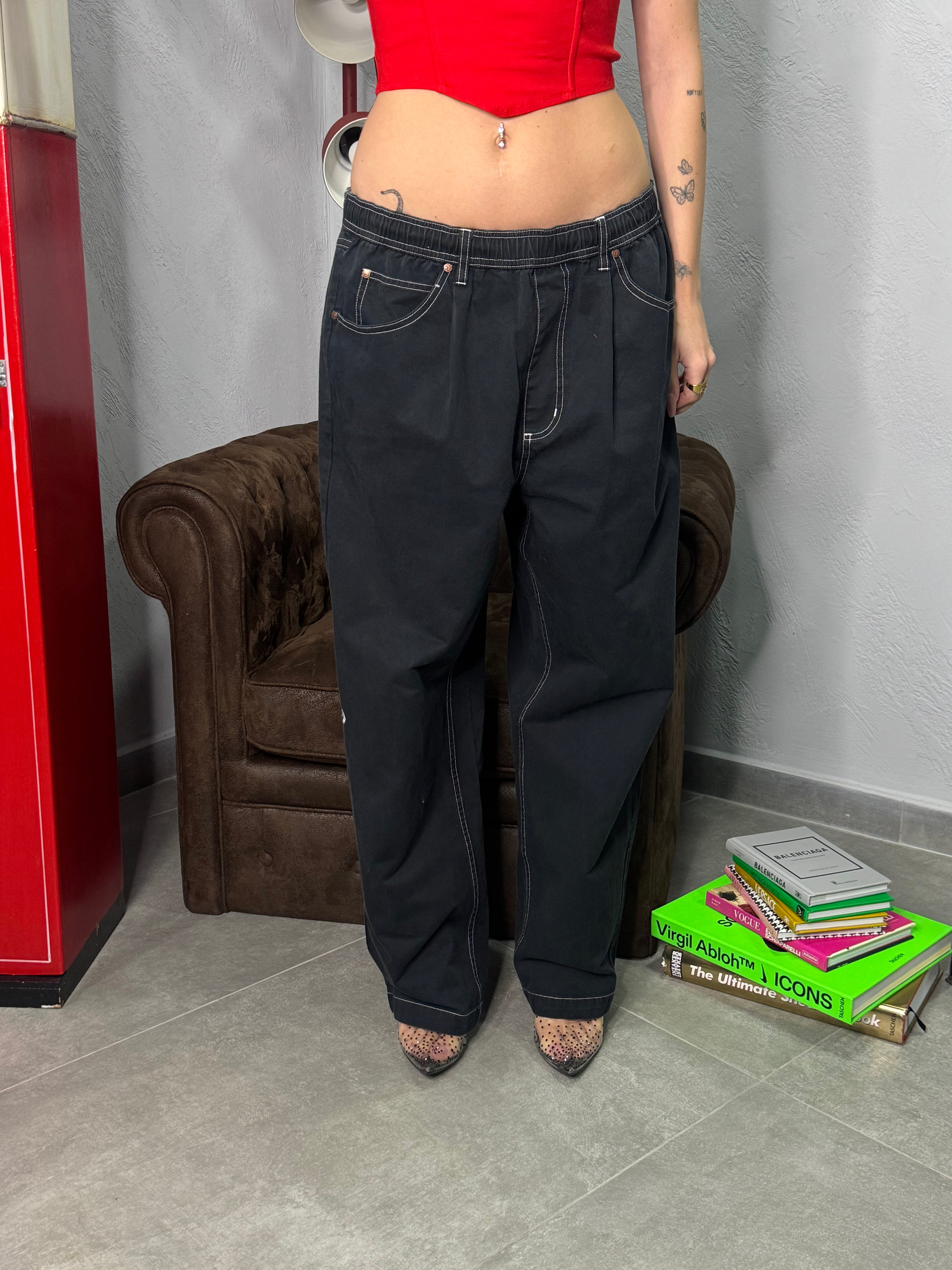 Panta laccio converse