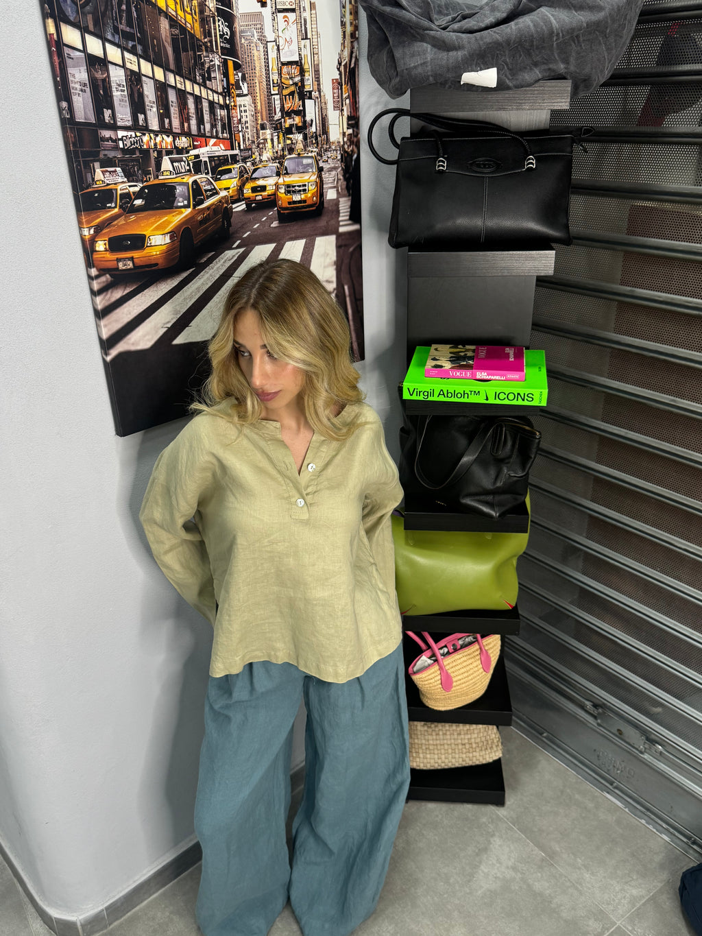 Camicia in lino Zara
