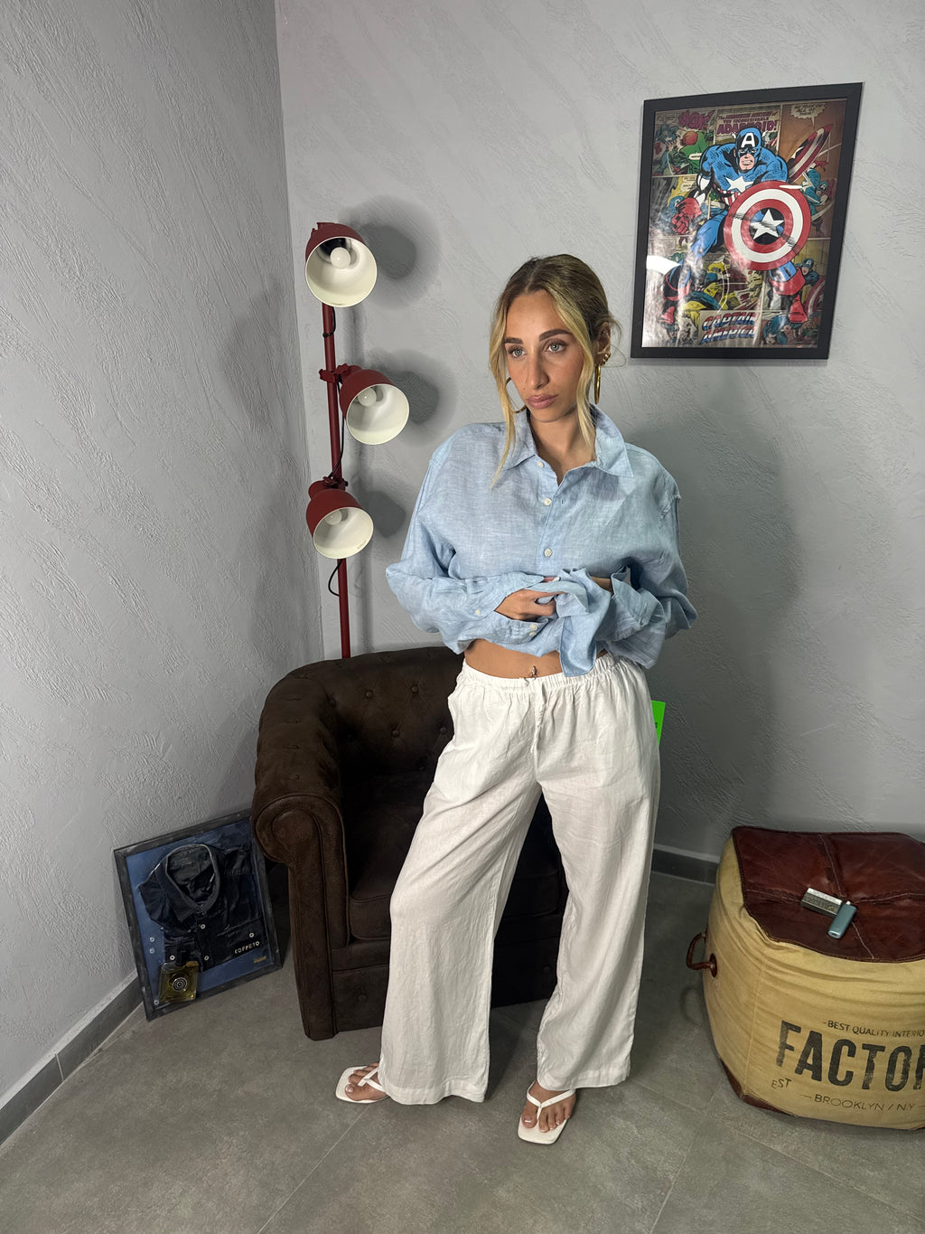 Camicia in lino