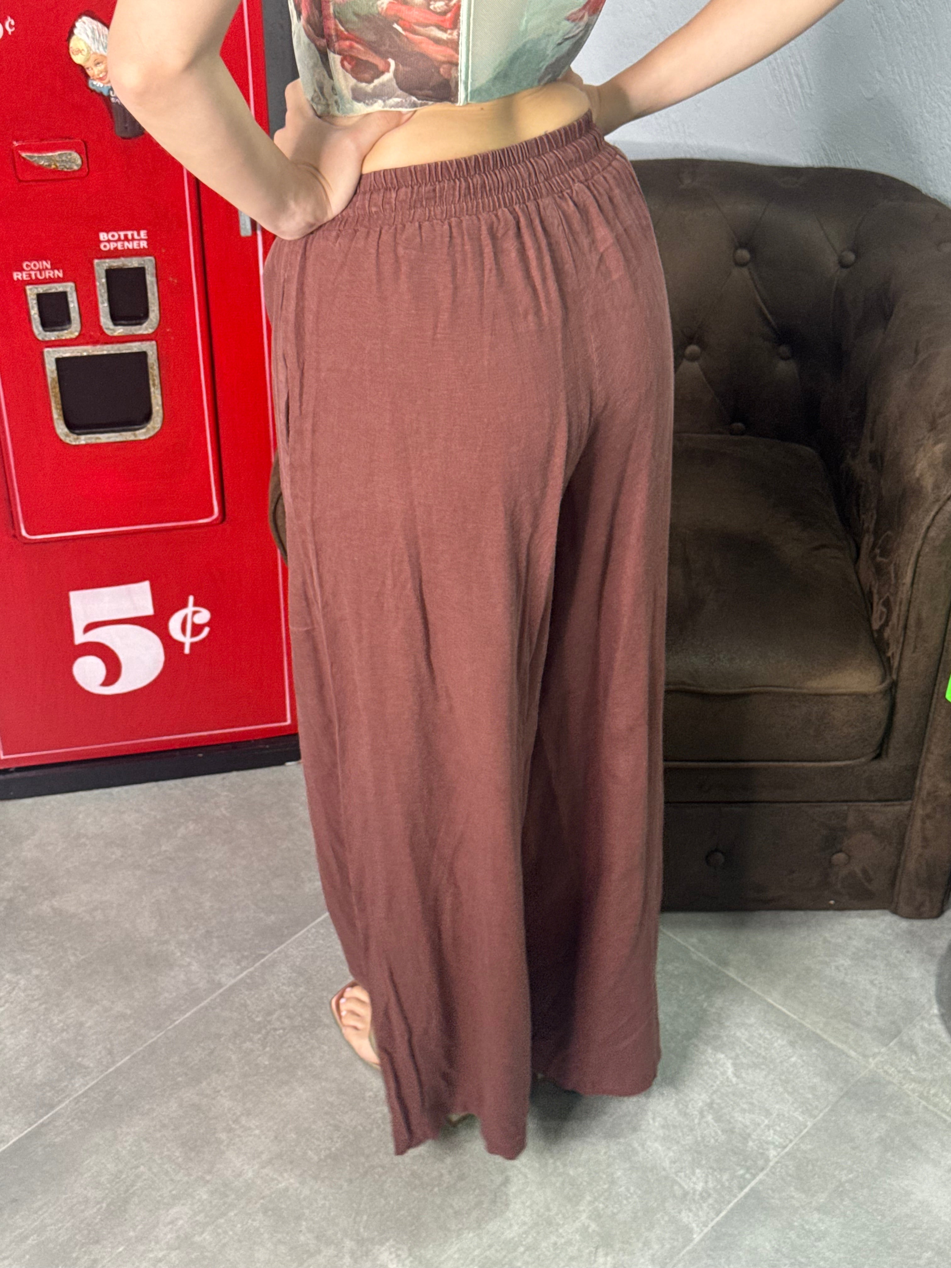 Pantalone in lino