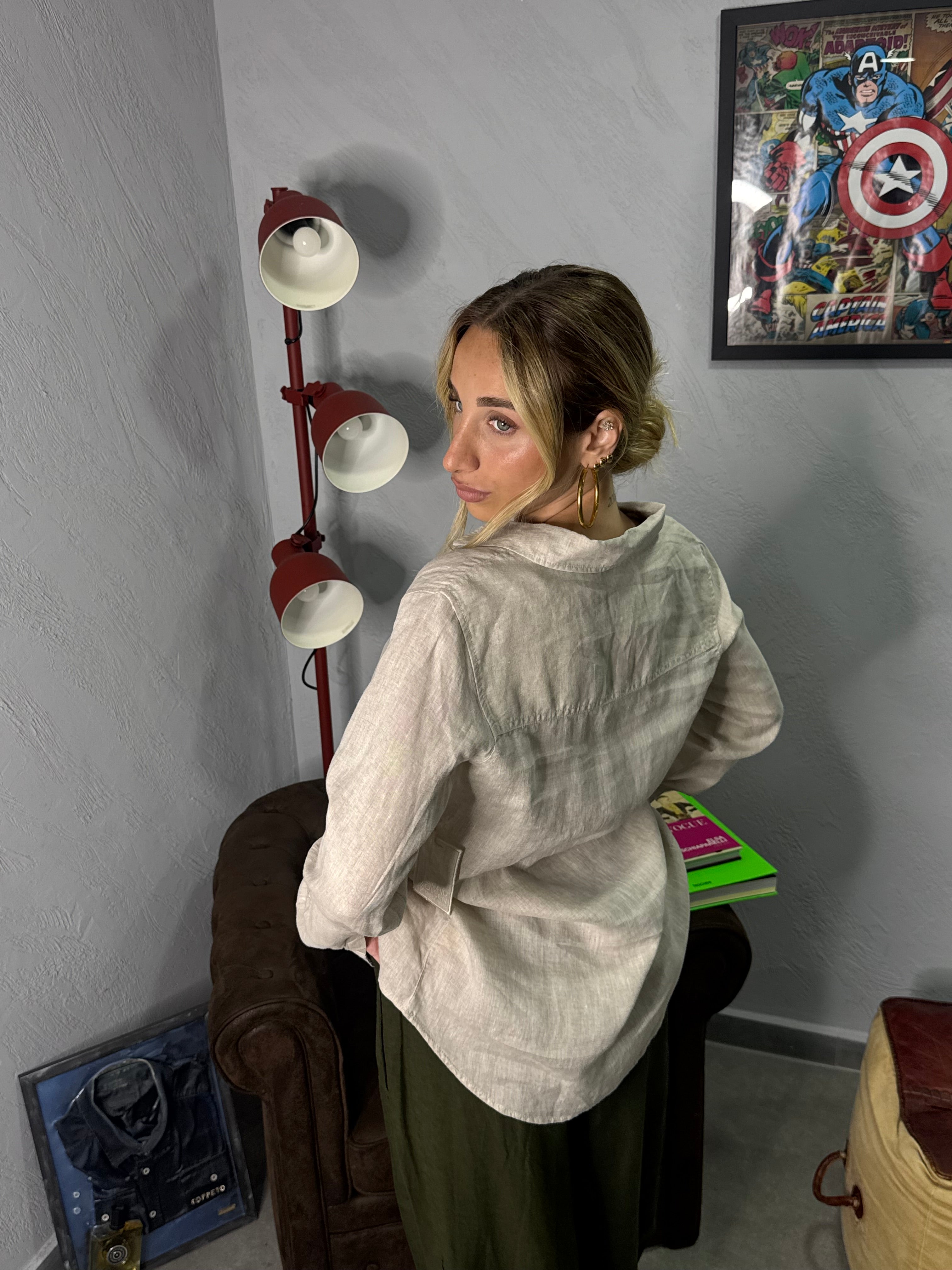 Camicia in lino