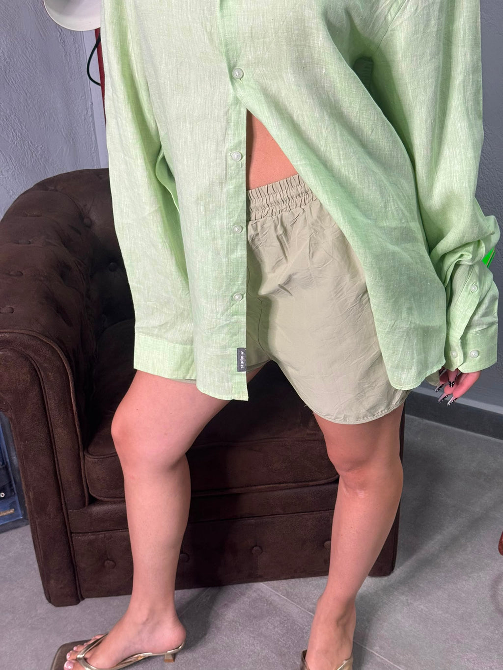 Pantaloncino verde