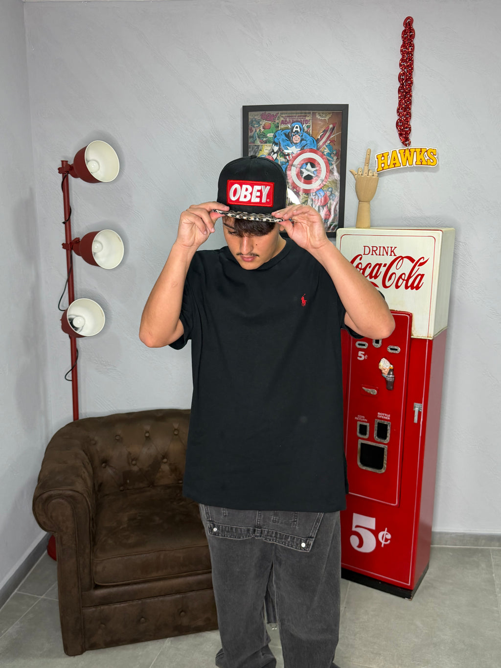 Cappello obey