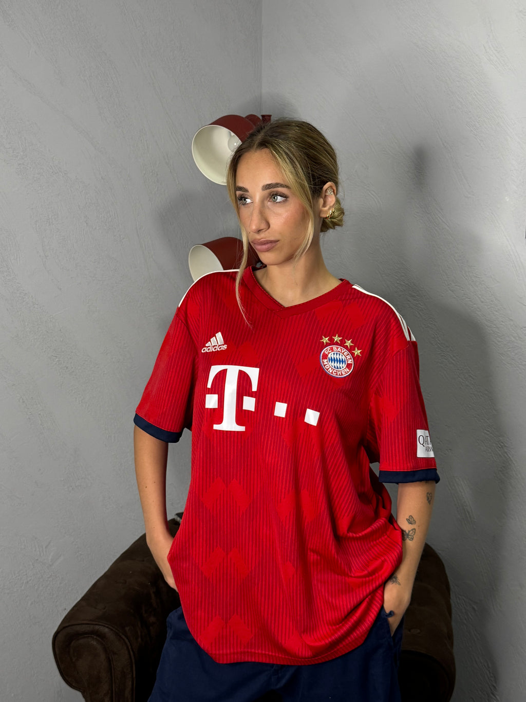 T-shirt calcio bayern münchen