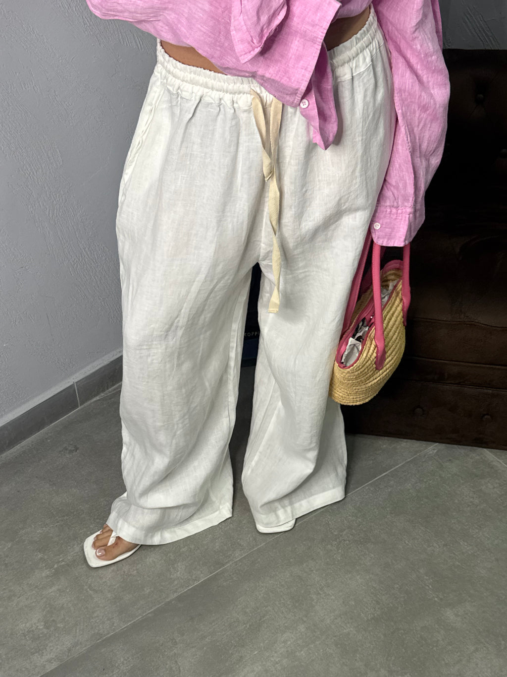 Pantalone in lino