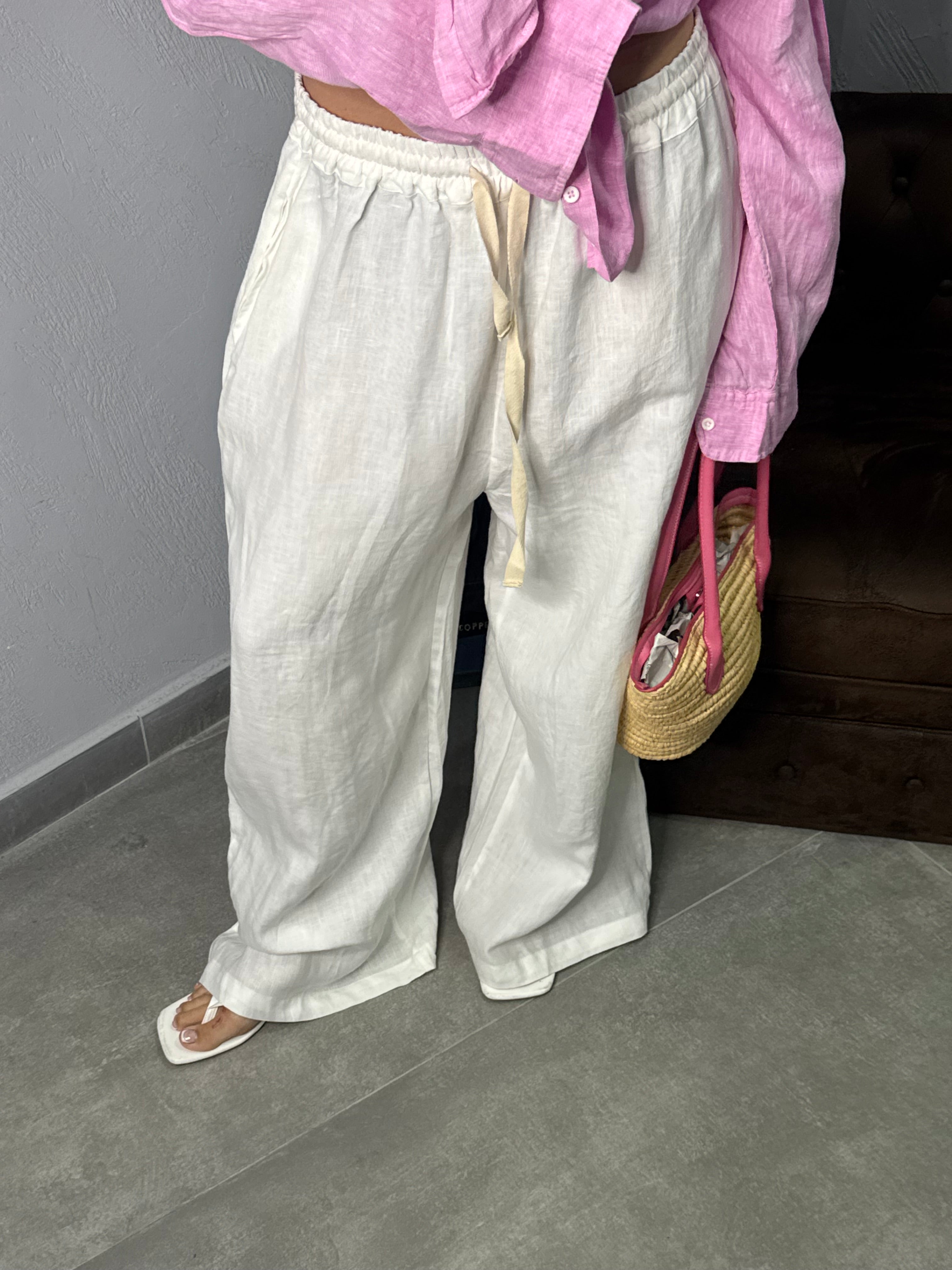 Pantalone in lino