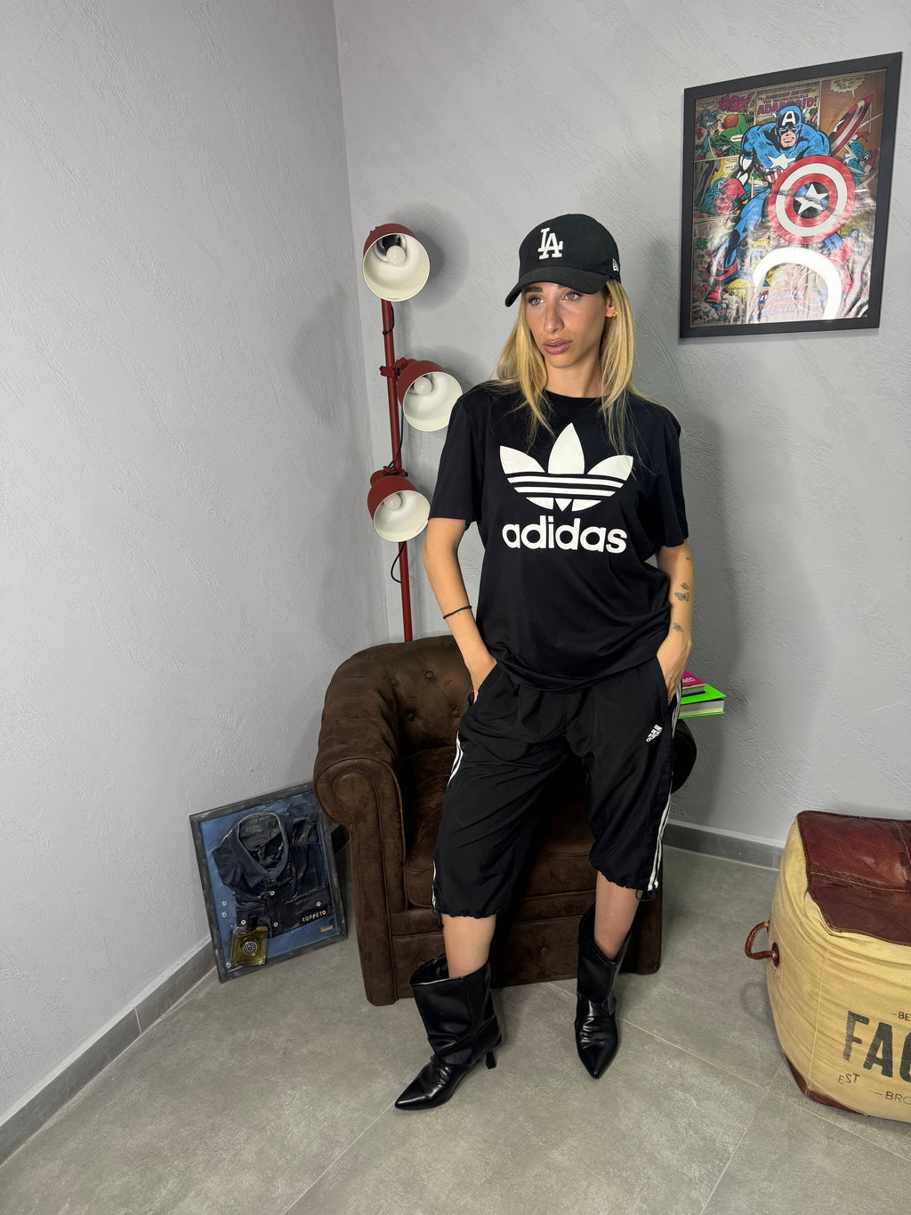 Pantalone Capri Adidas