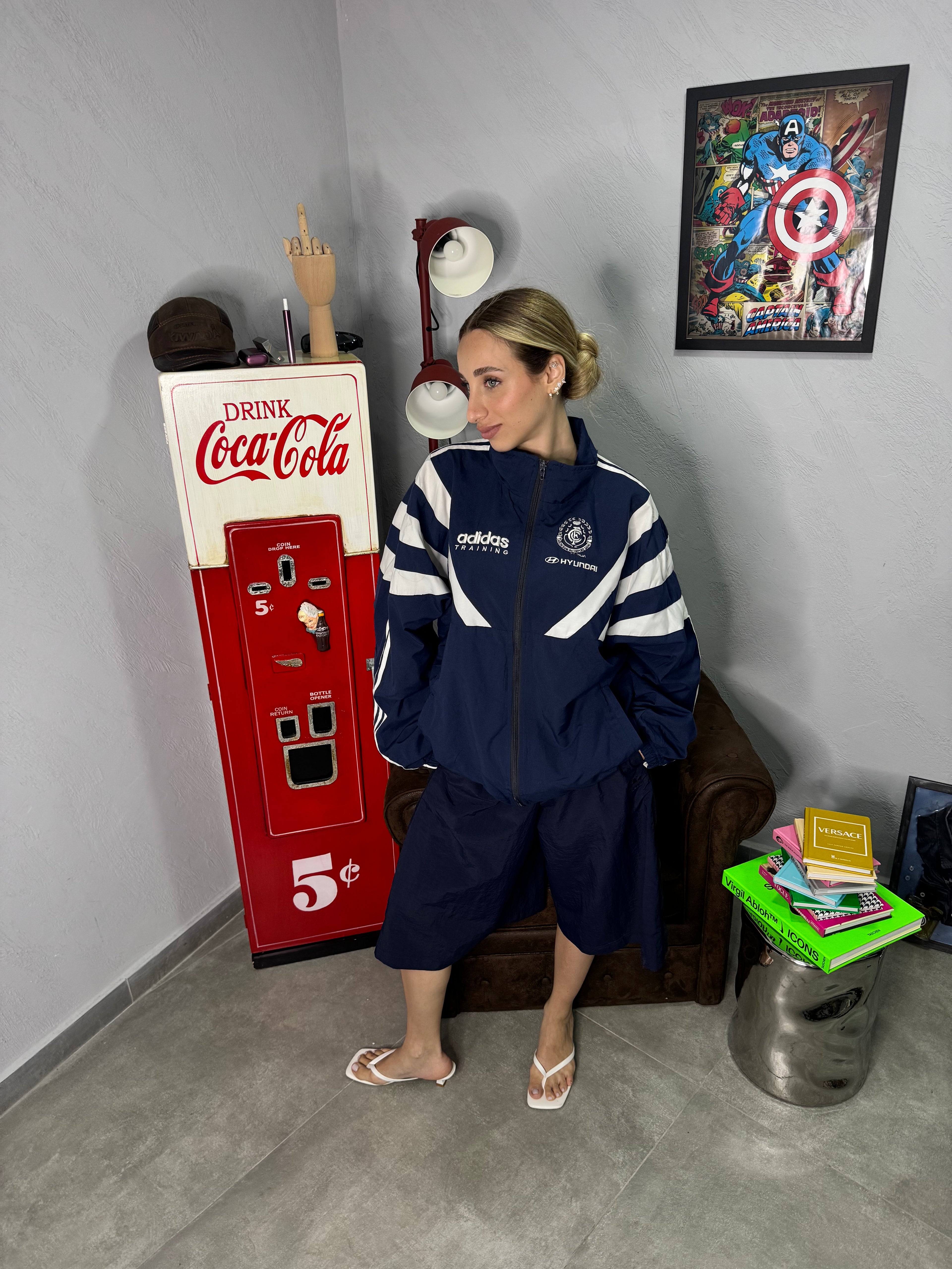 Giaccone Adidas vintage