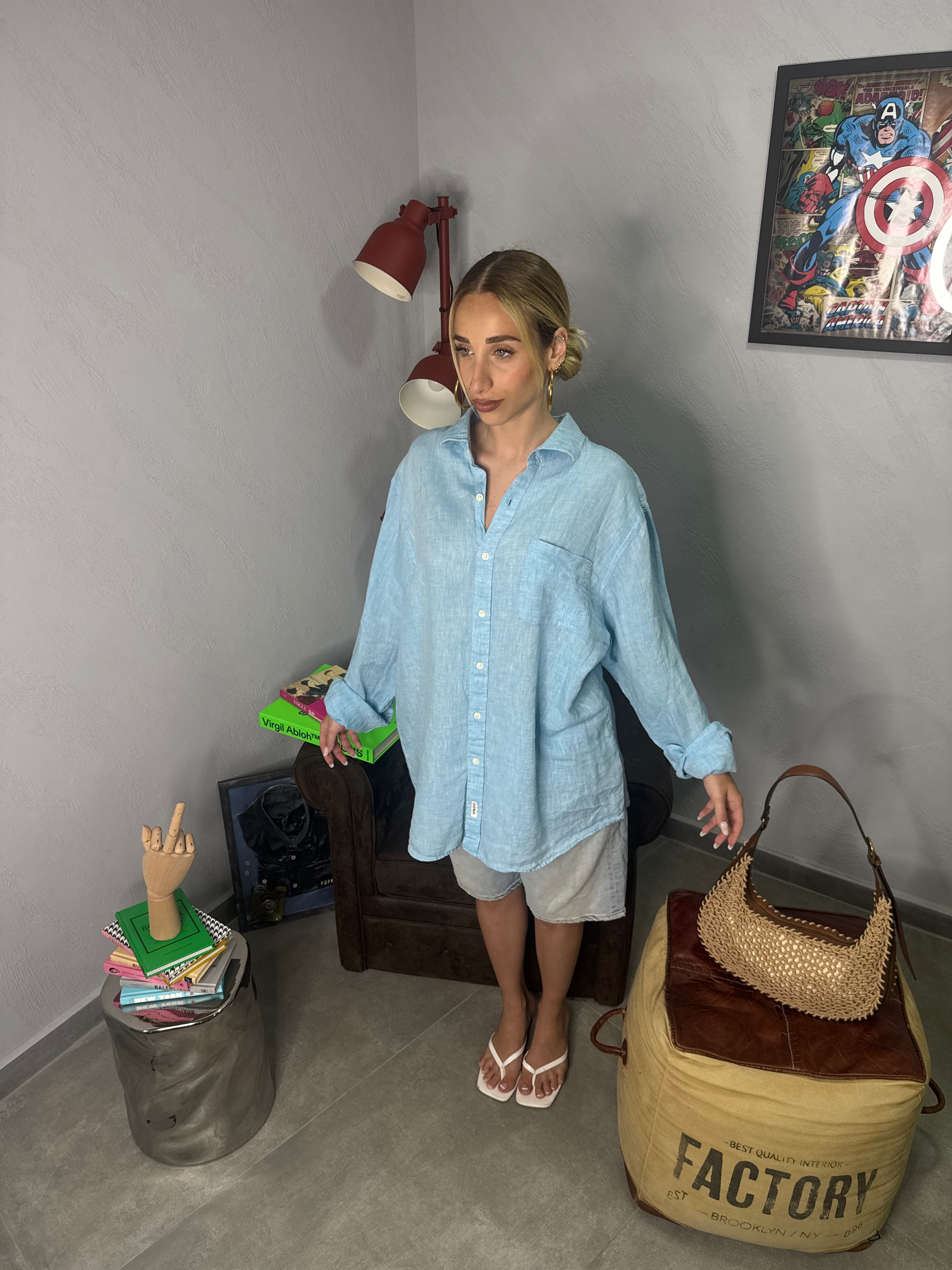 Camicia in lino