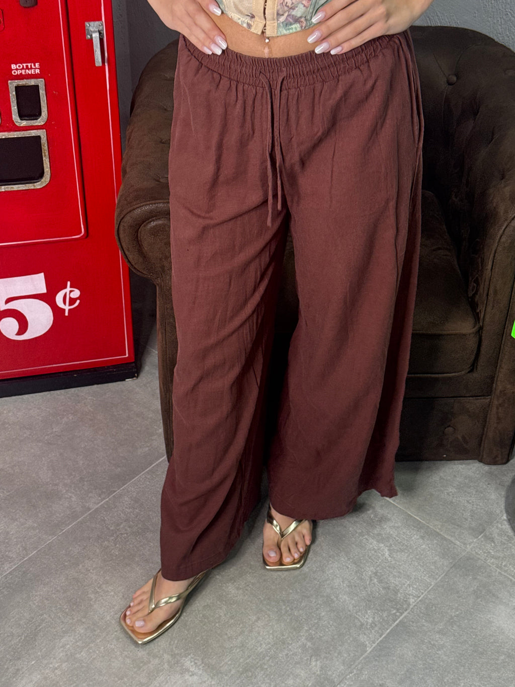 Pantalone in lino