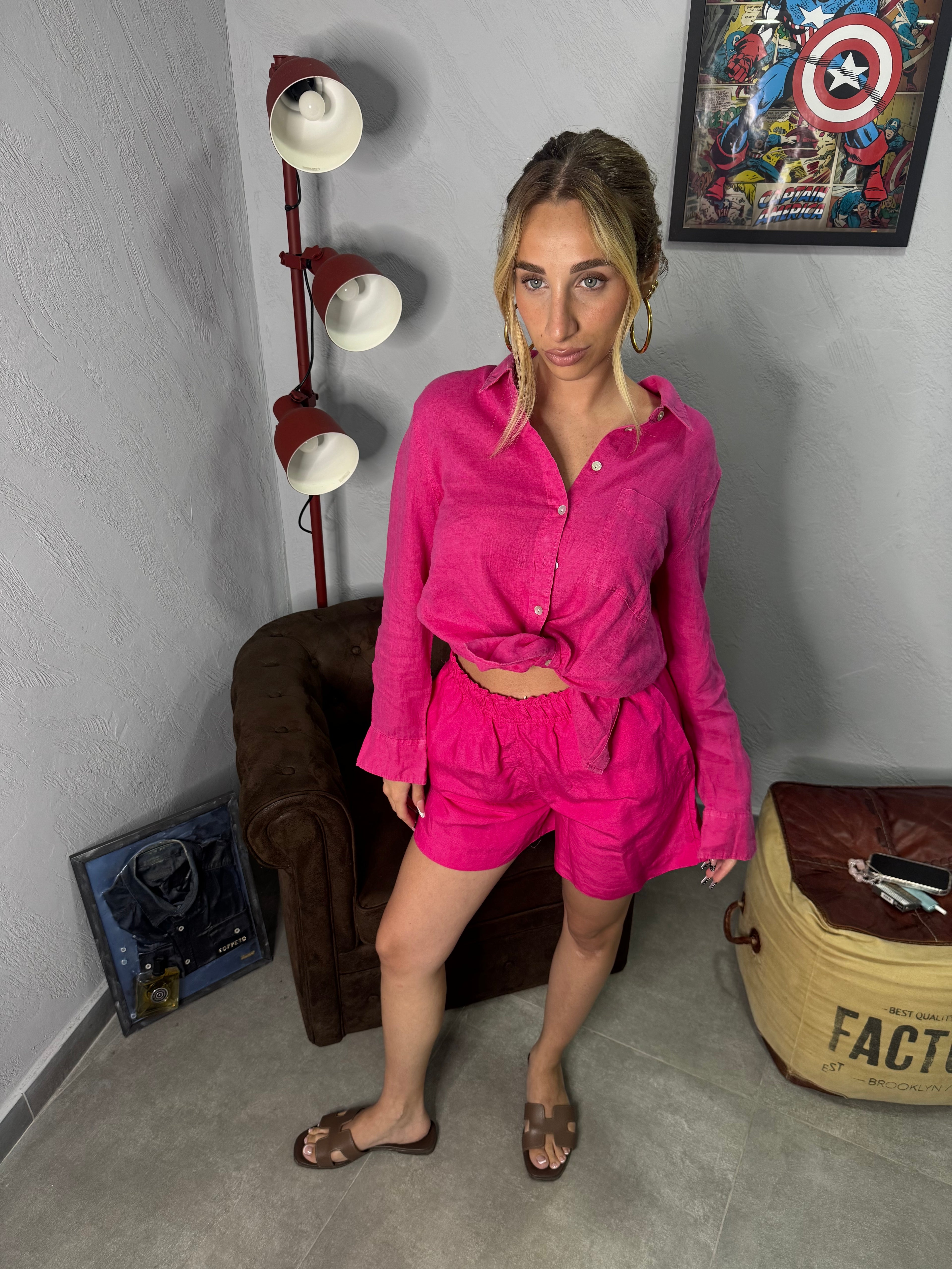 Camicia in lino