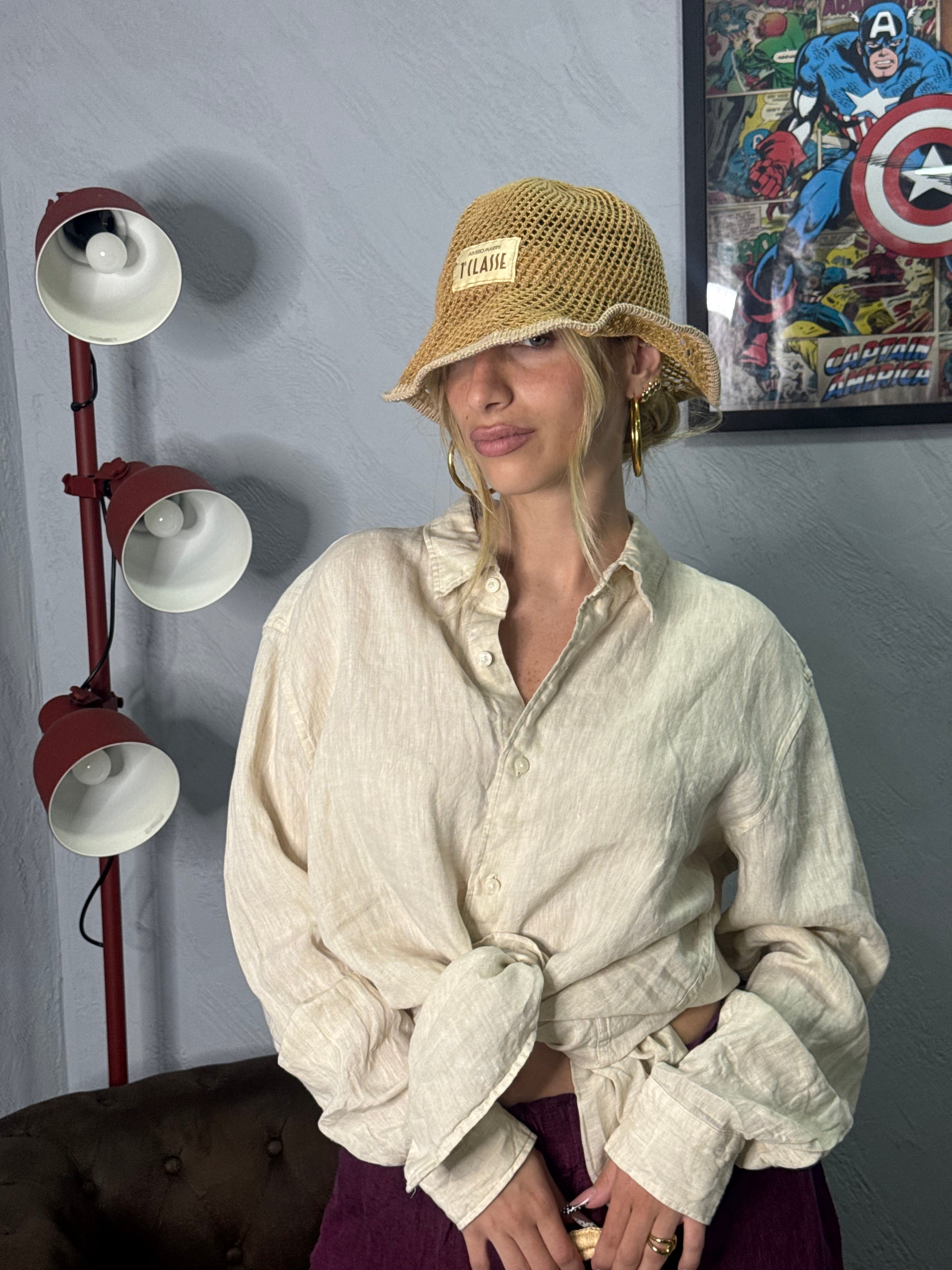 Cappello in paglia prima classe