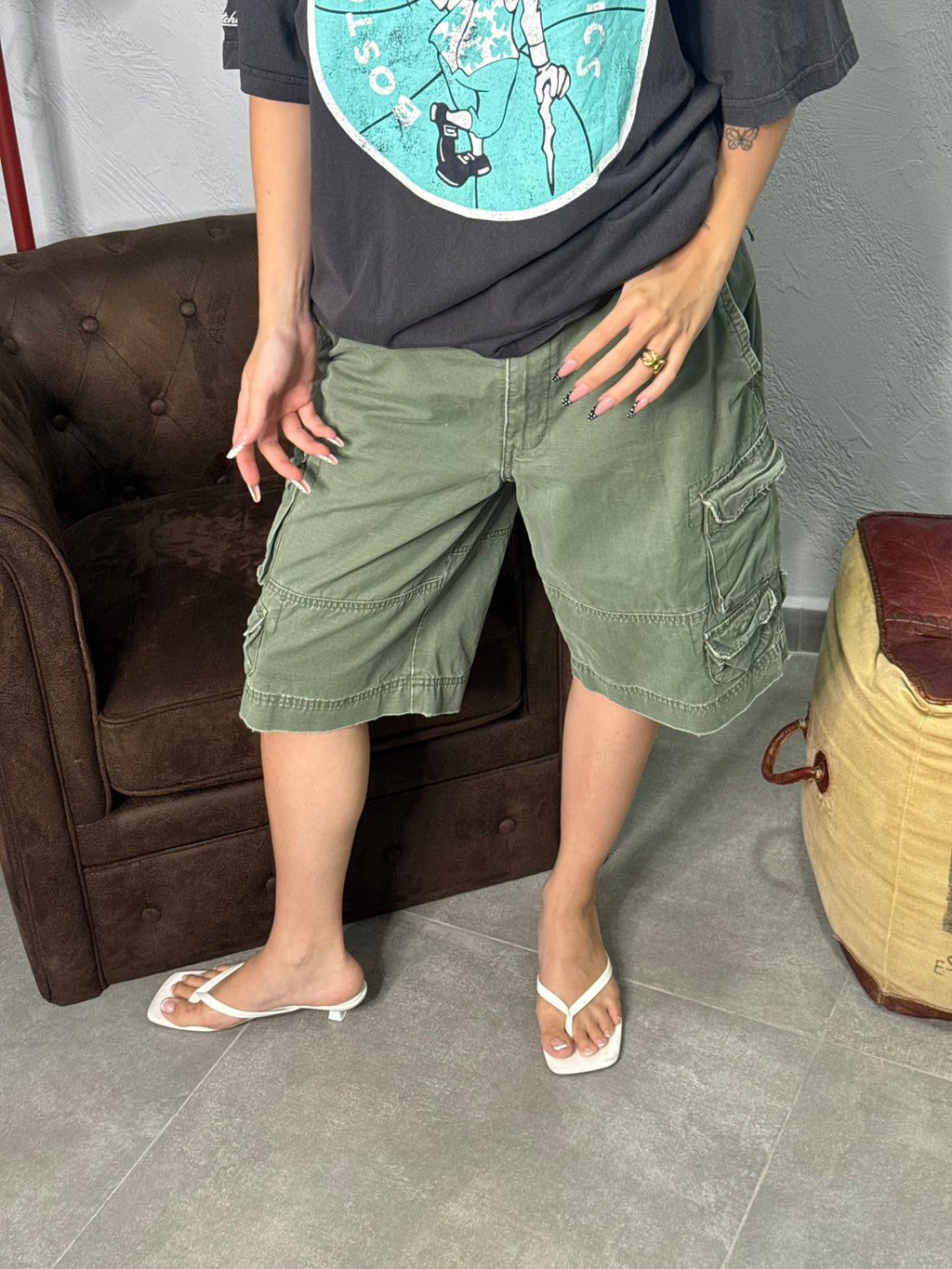 Bermuda cargo uomo