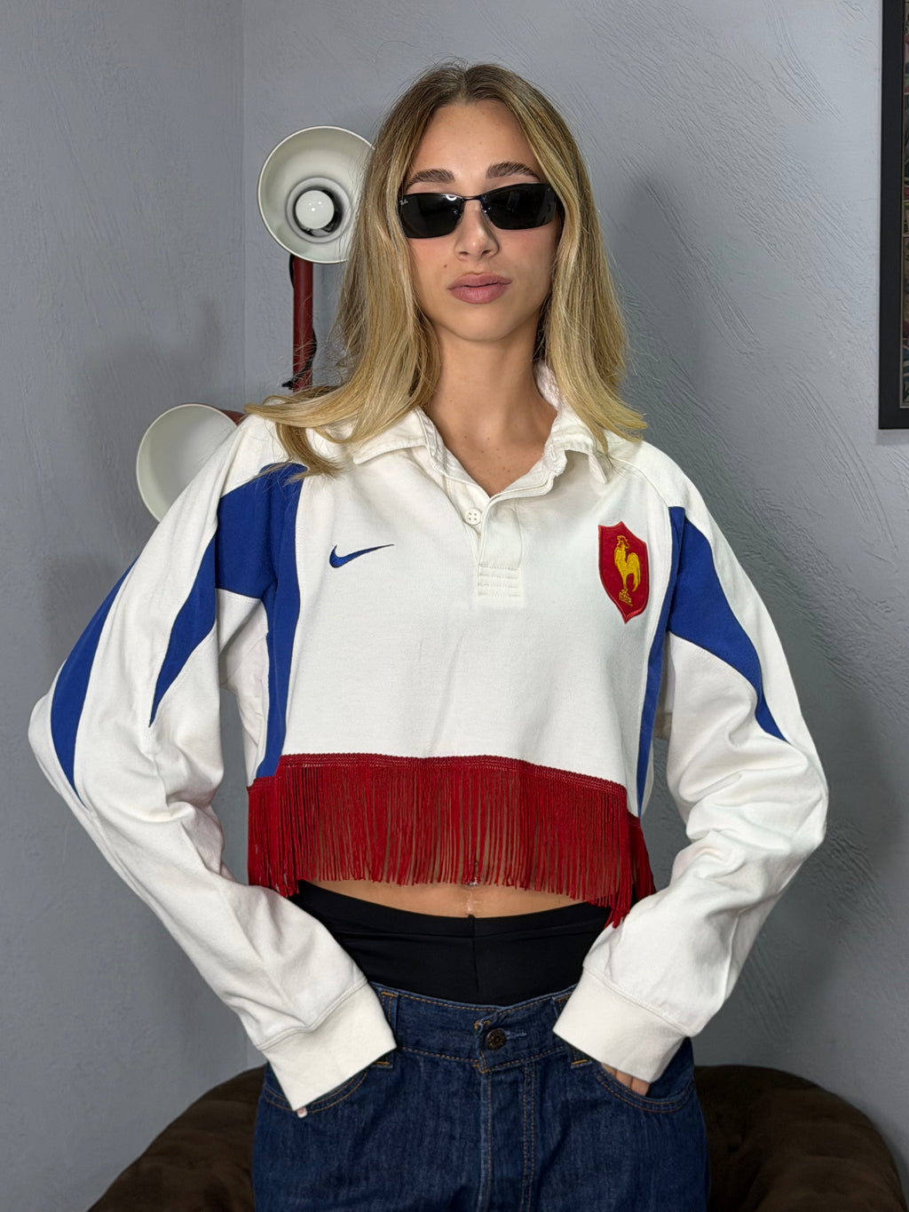 Custom Nike con frange