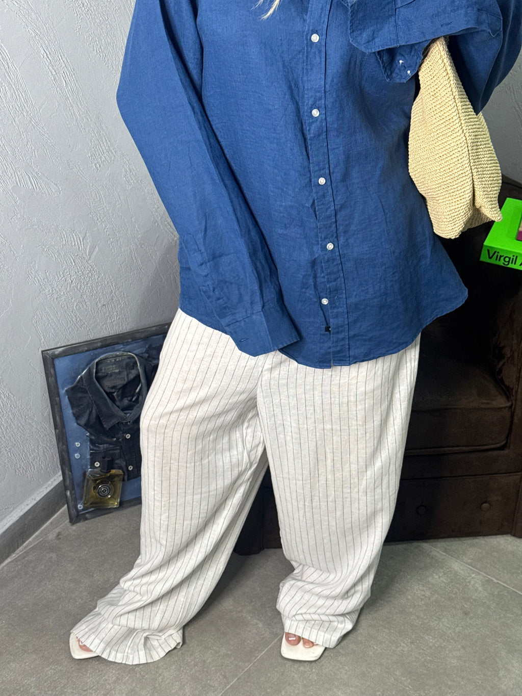 Pantalone in lino
