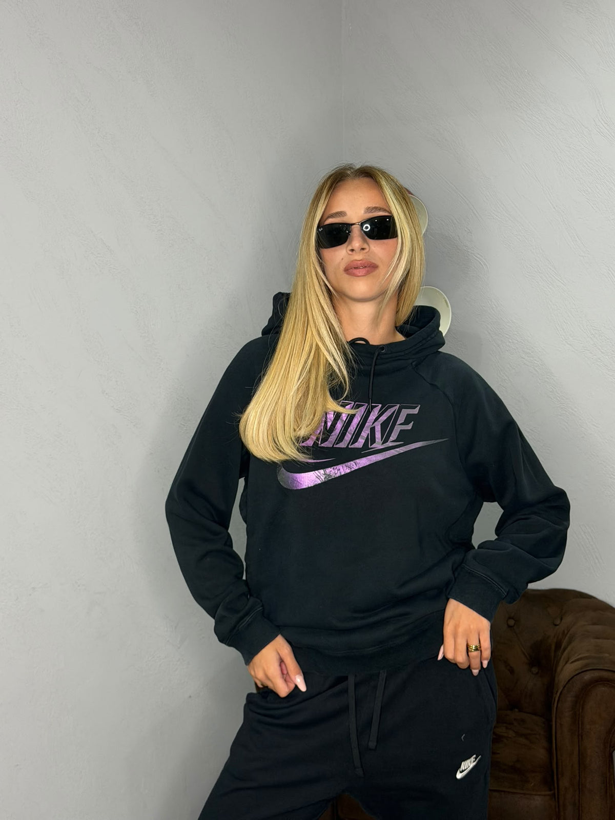 Felpa con cappuccio Nike