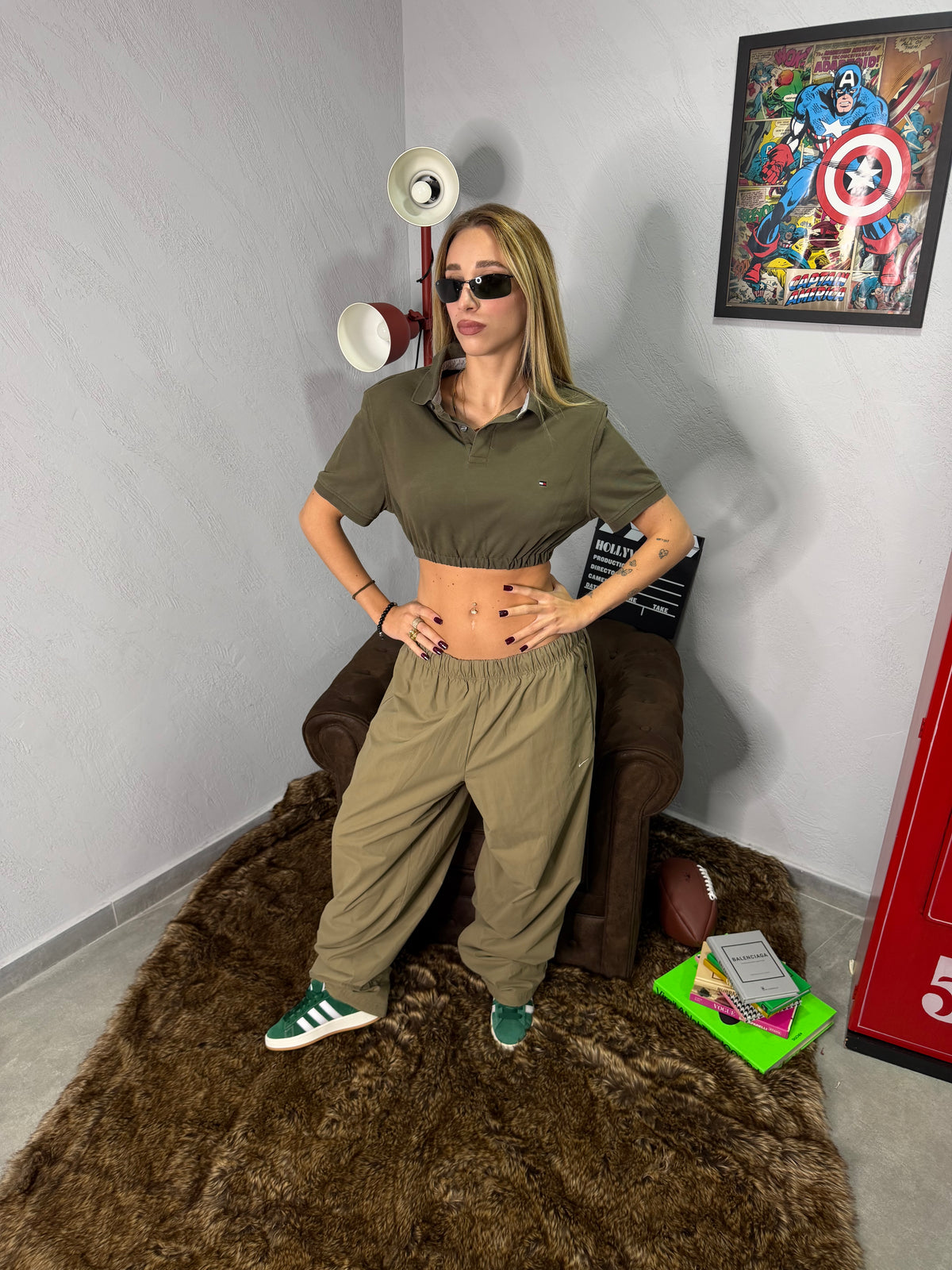 Polo Tommy cropped Custom