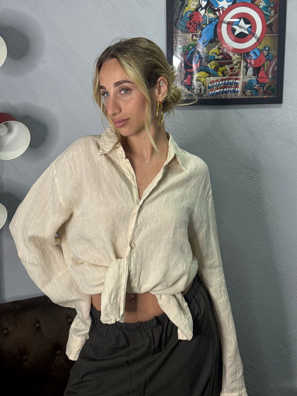Camicia in lino