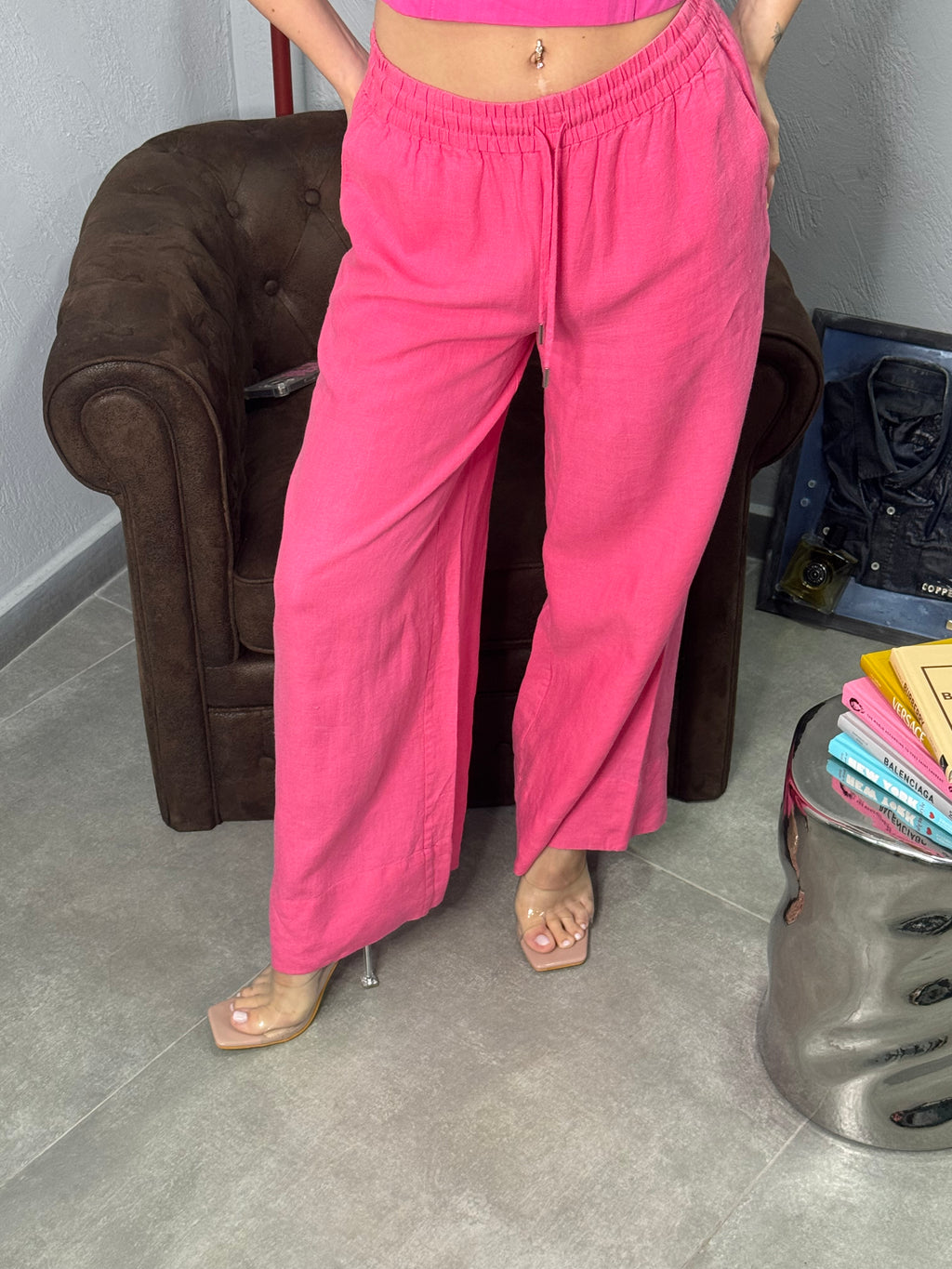 Pantalone in lino