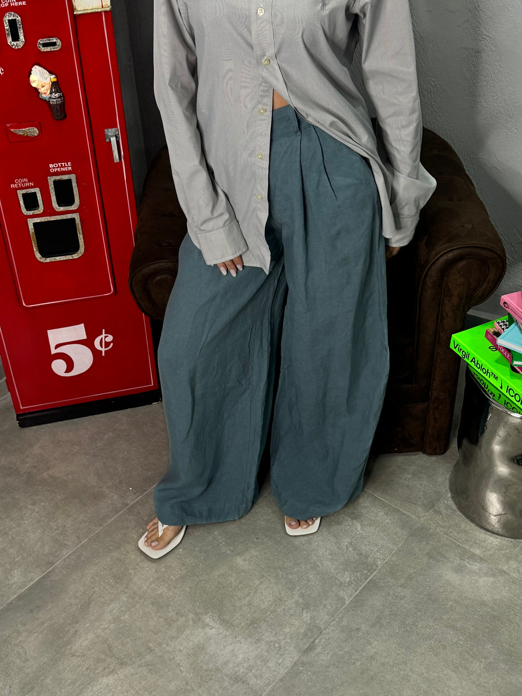 Pantalone in lino