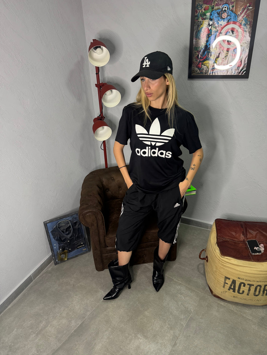 Pantalone Capri Adidas