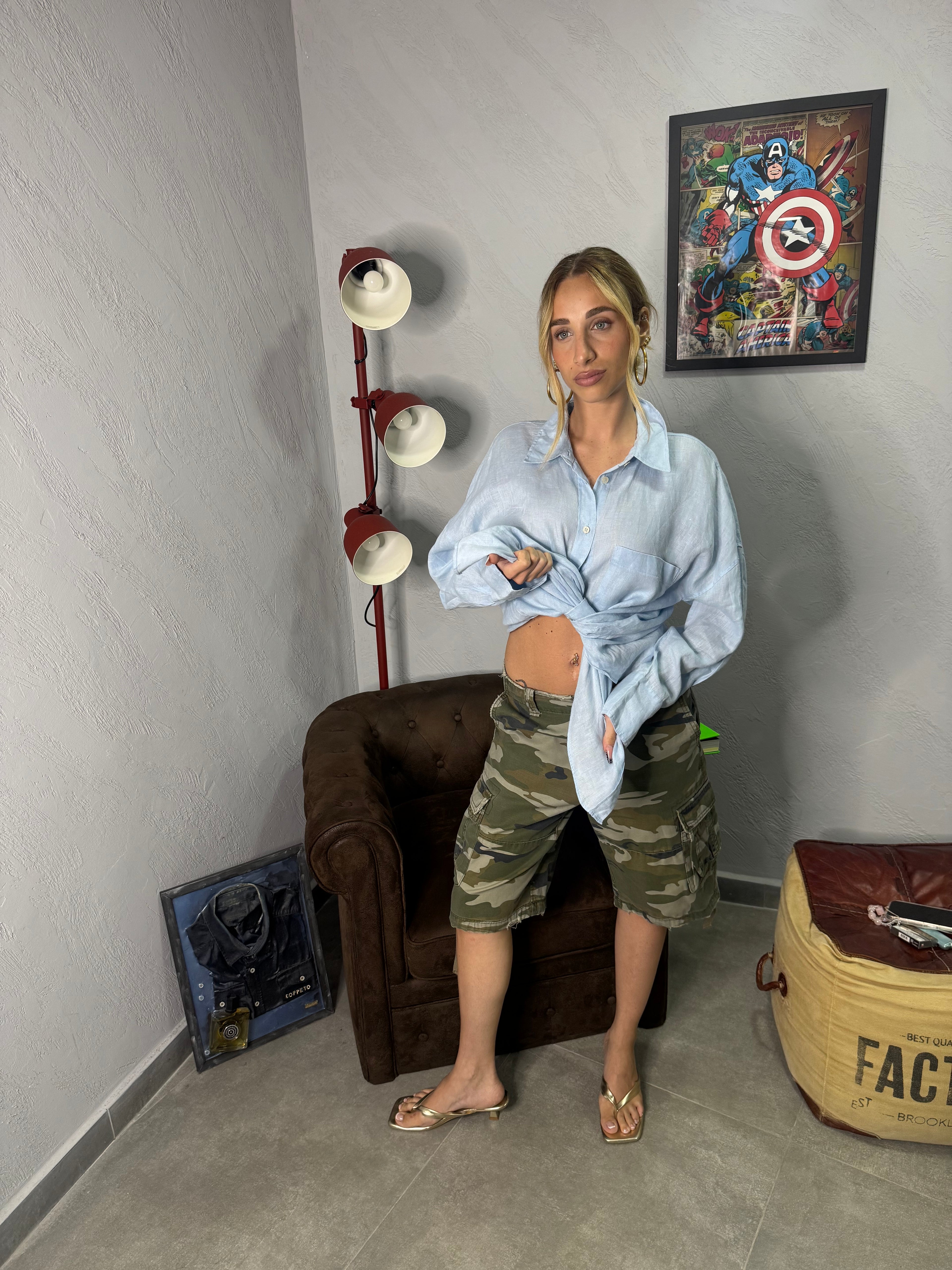 Camicia Zara in lino