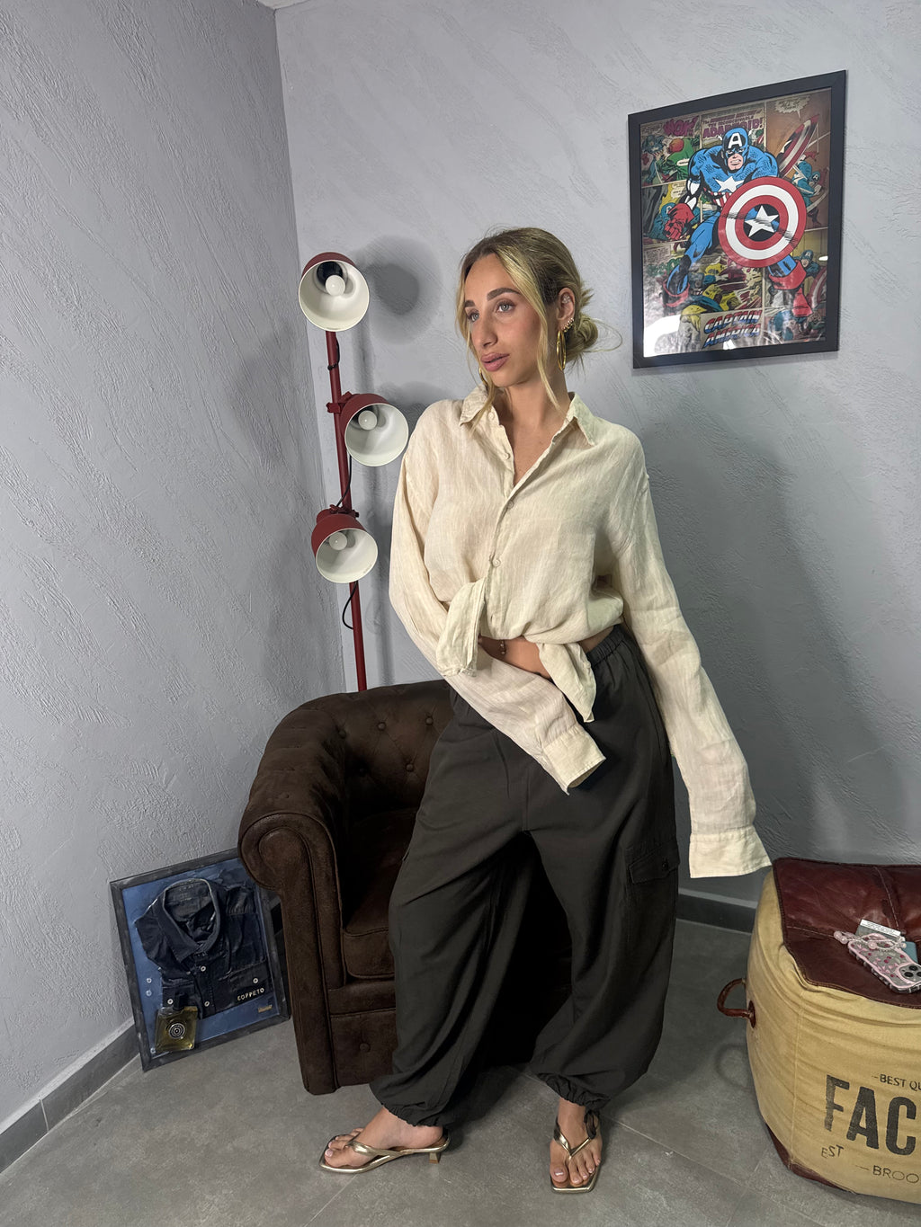 Camicia in lino