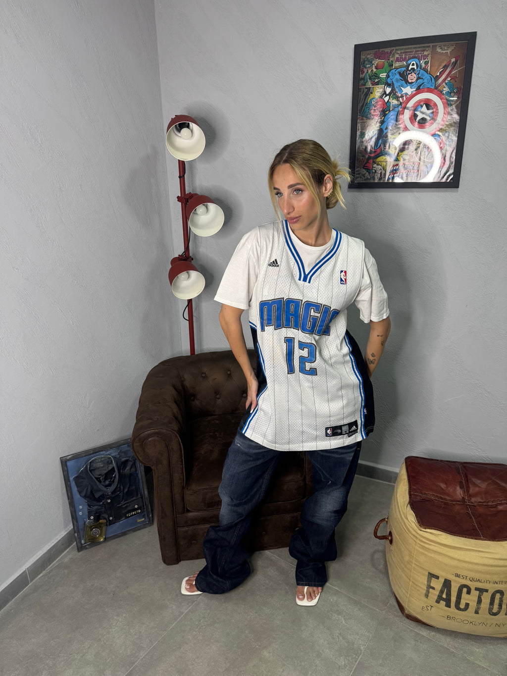 Canotta basket NBA X ADIDAS