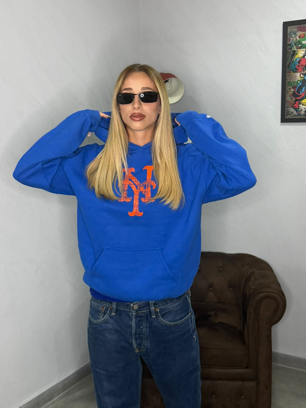 Felpa new era
