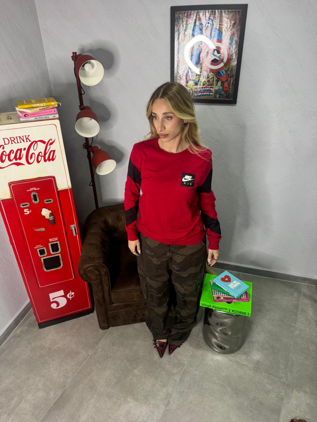 Pantalone militare uomo