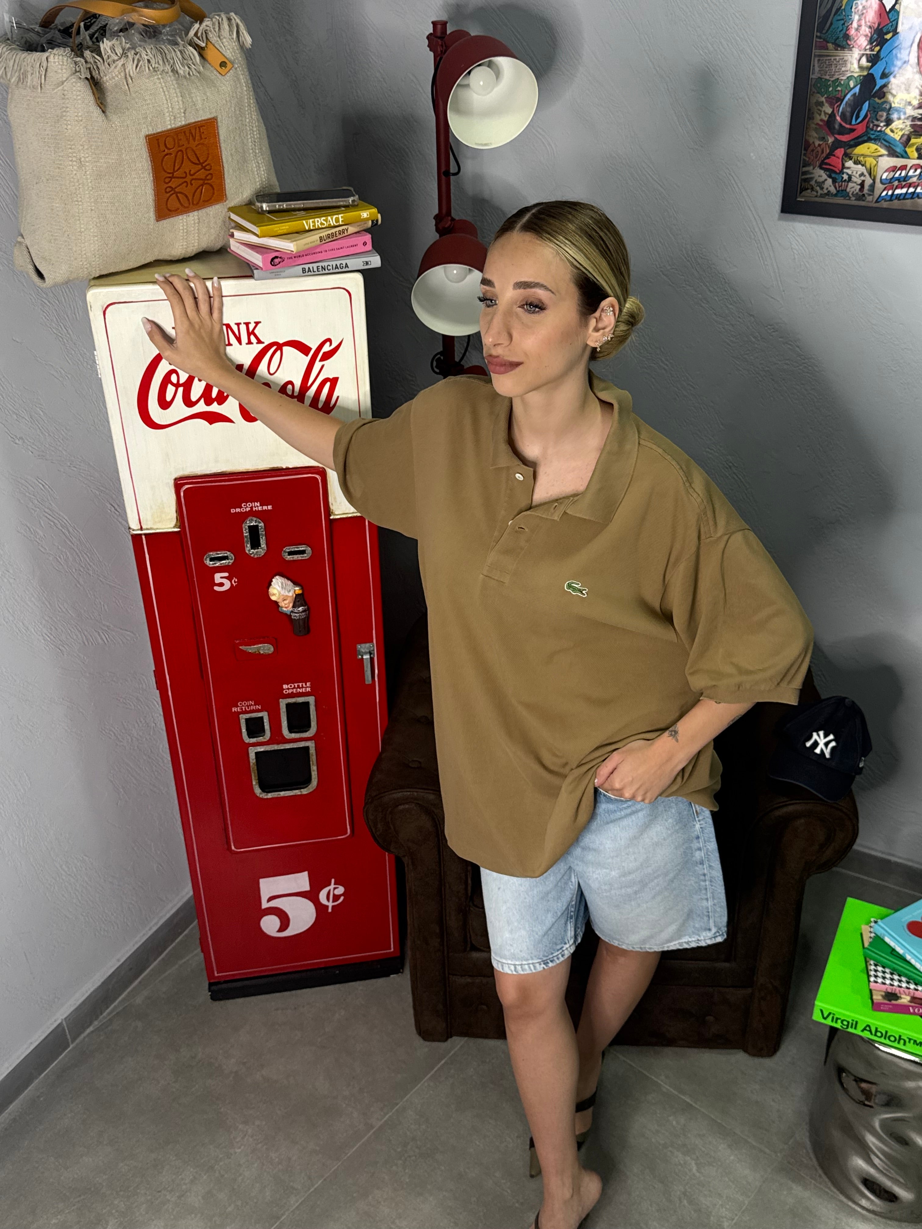 Polo Lacoste biscotto