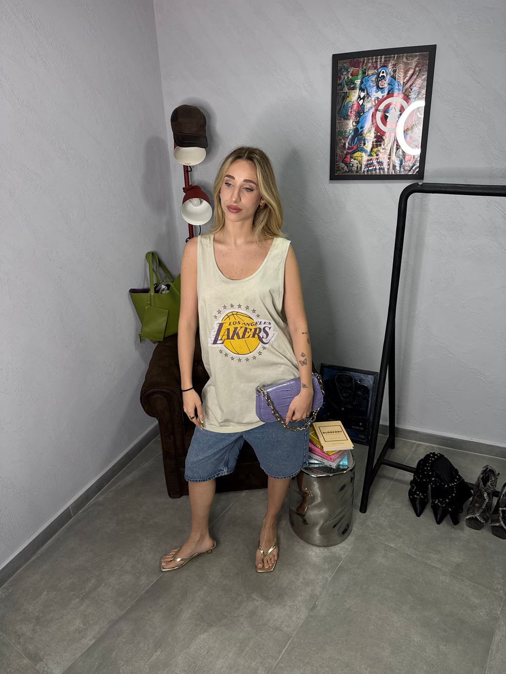 Borsa lilla
